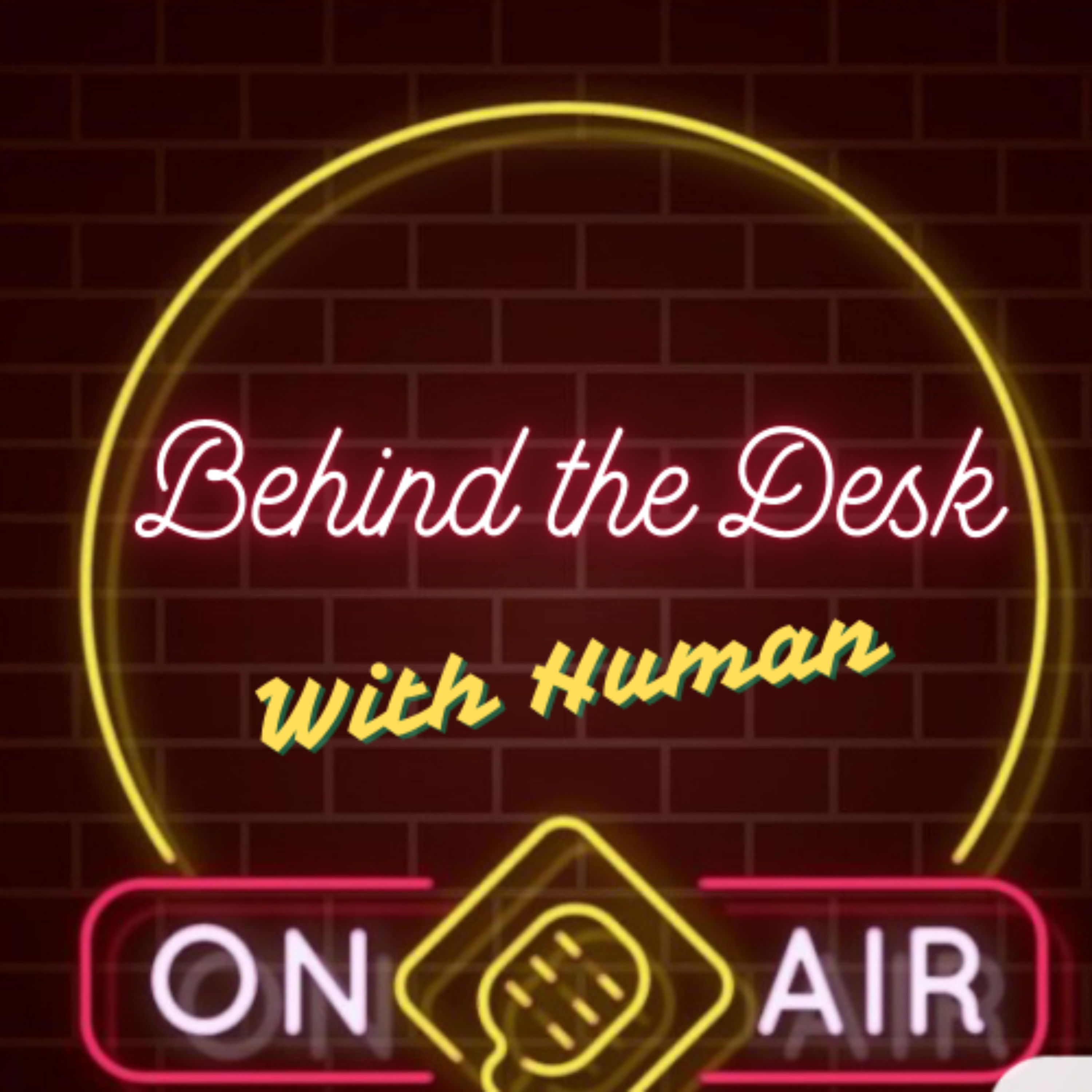 Behind the Desk_with Human cover art