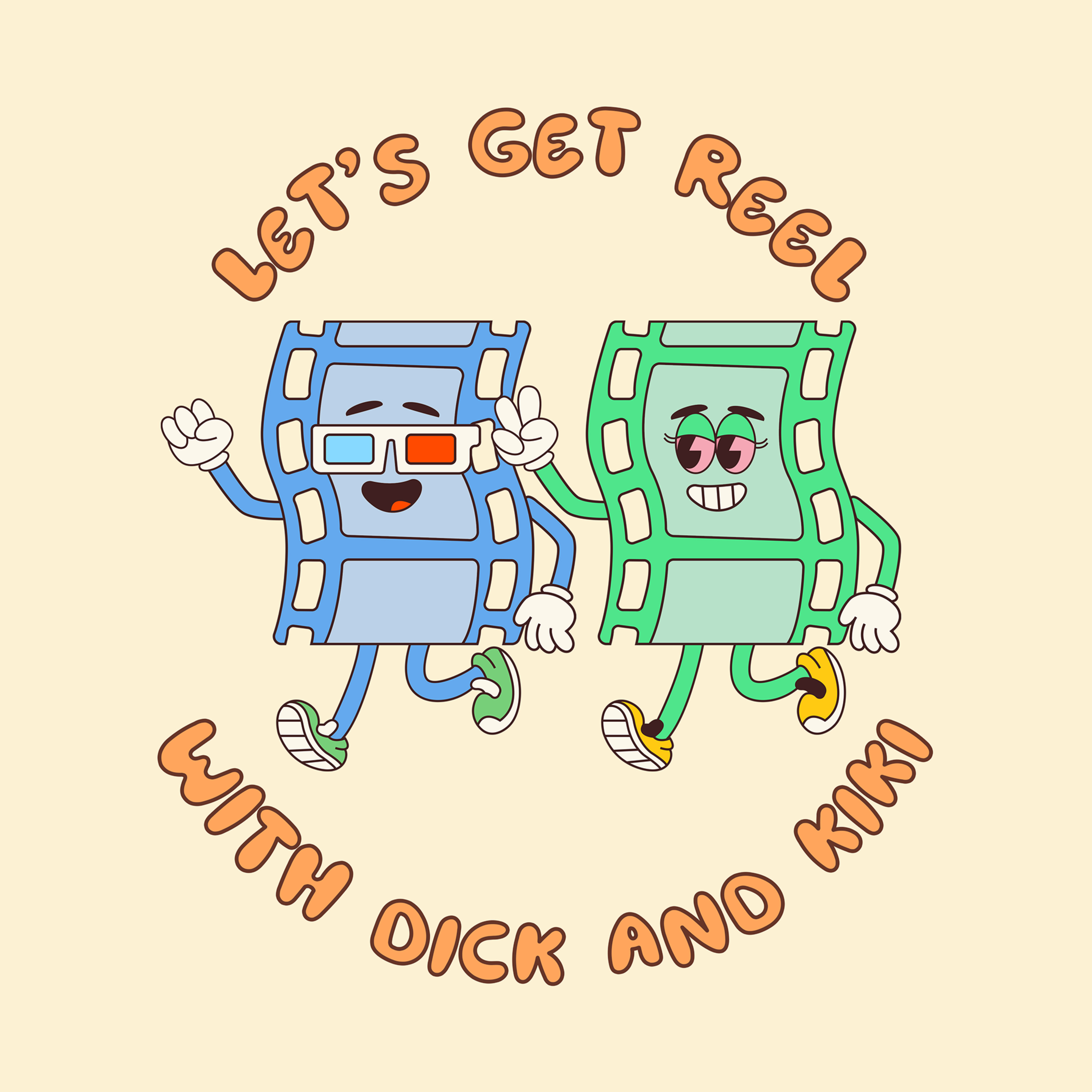 Let's Get Reel with Dick and Kiki