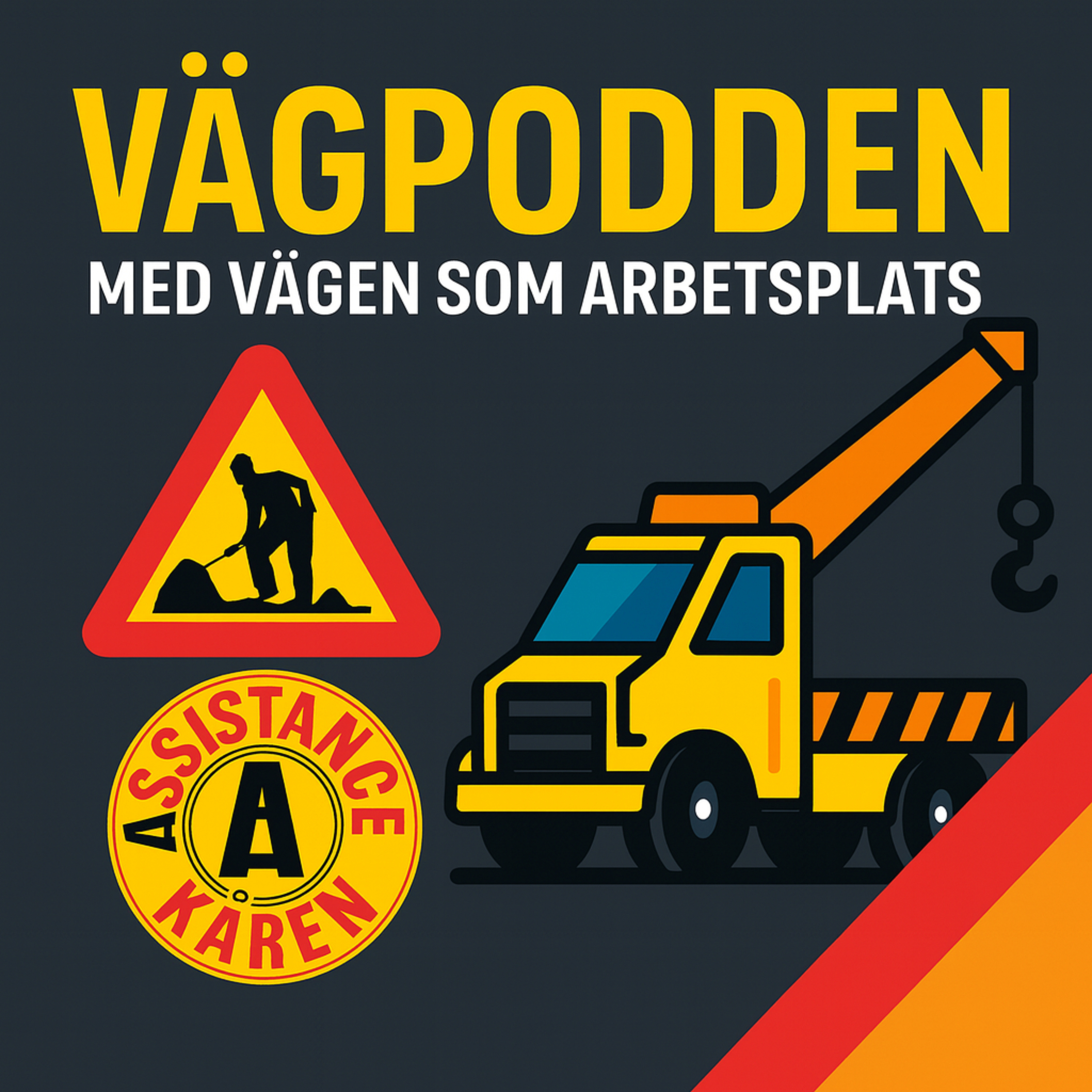 Vägpodden - med vägen som arbetsplats podcast artwork