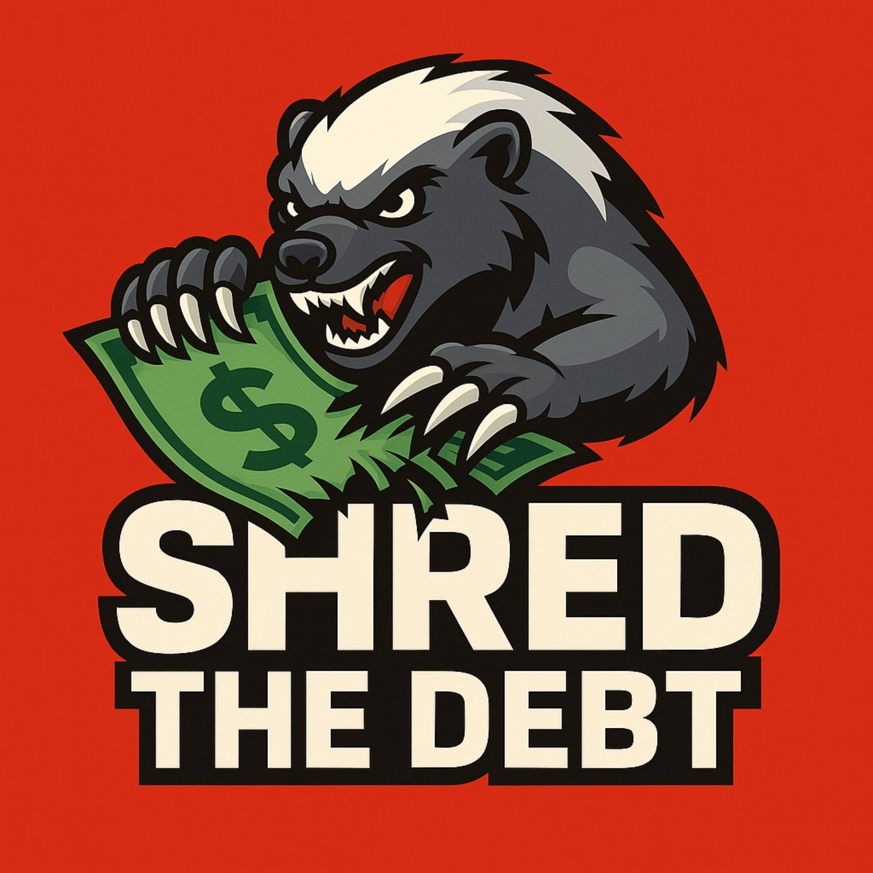 Shred The Debt podcast artwork