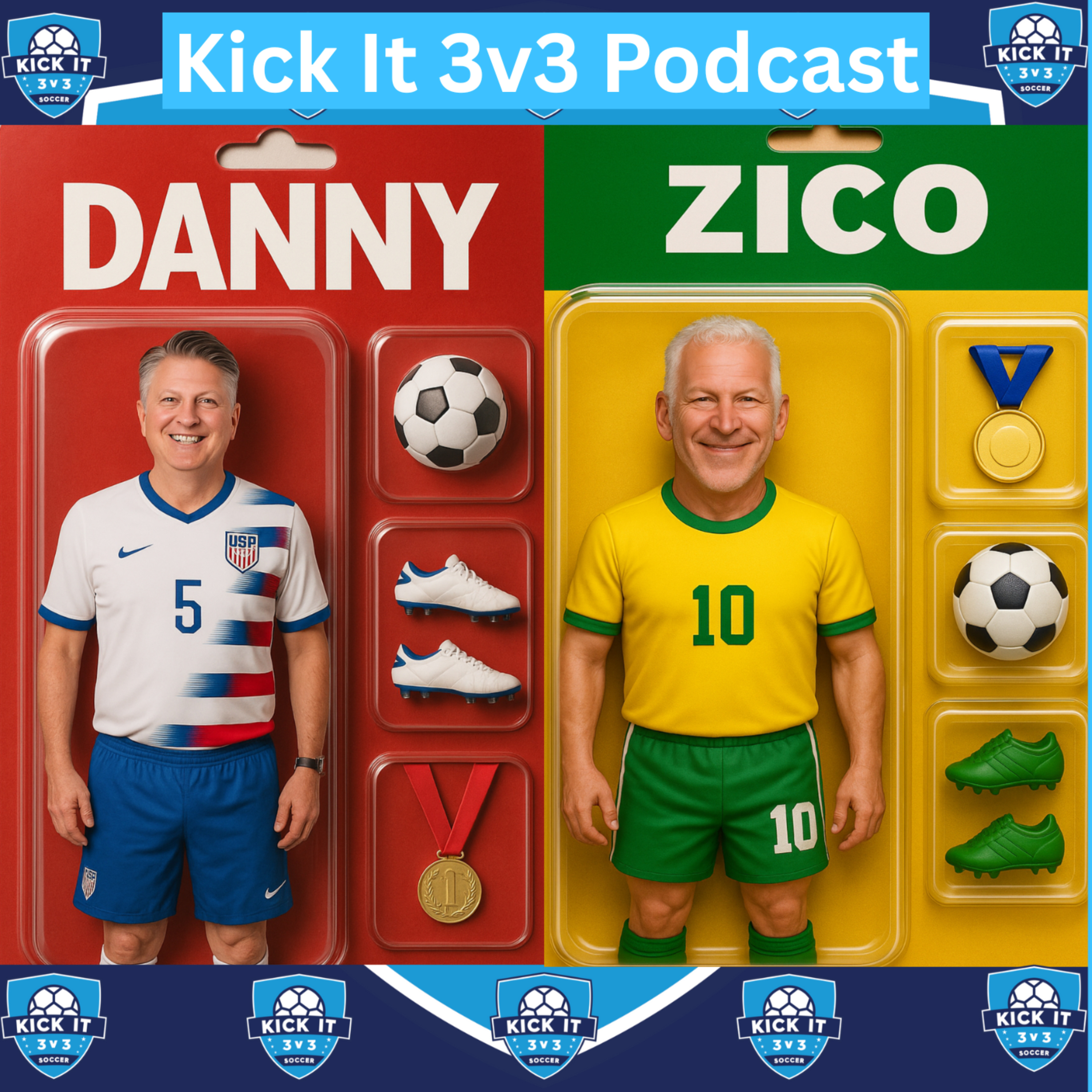 Kick It 3v3 Soccer Podcast podcast artwork