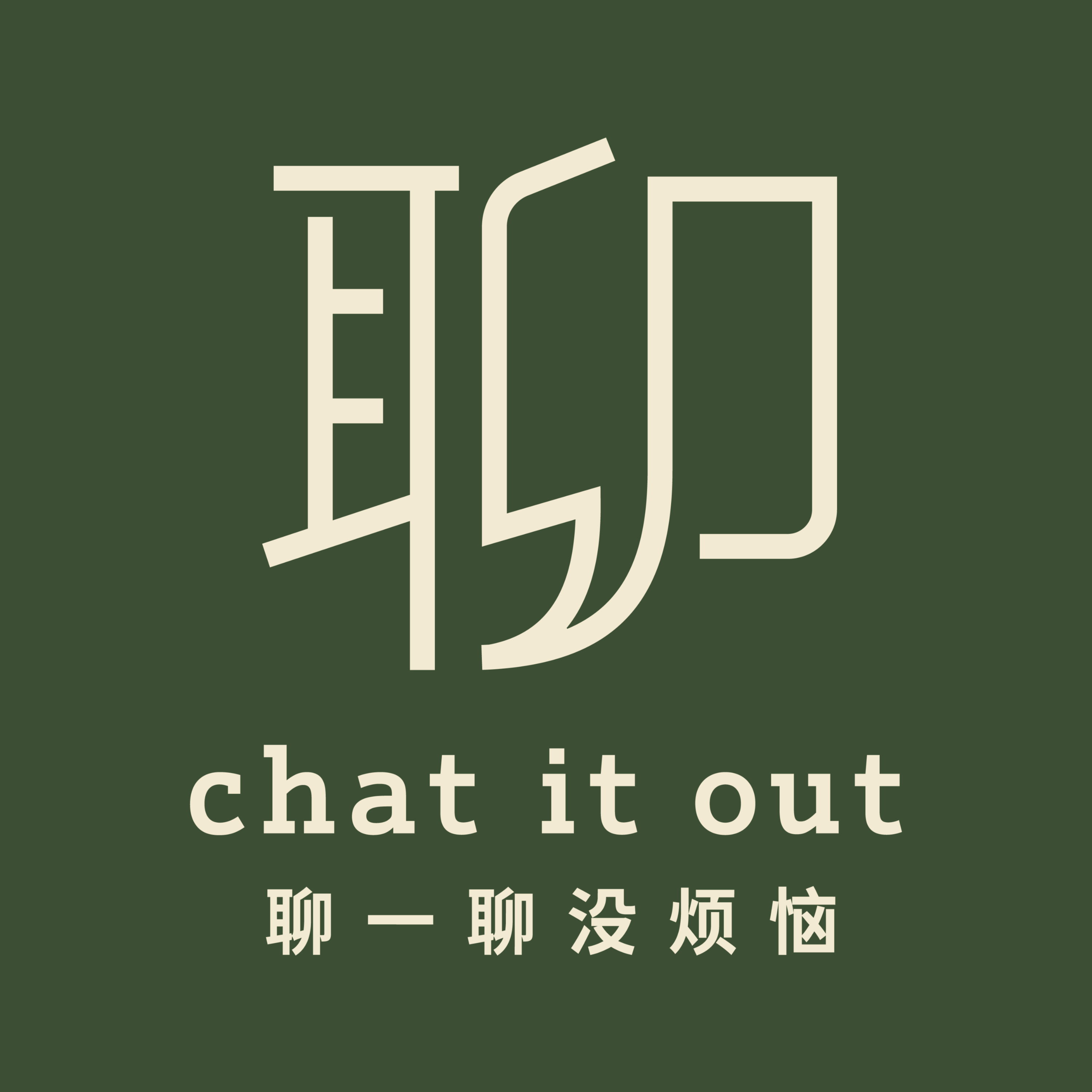 聊一聊 没烦恼 Just Chat It Out