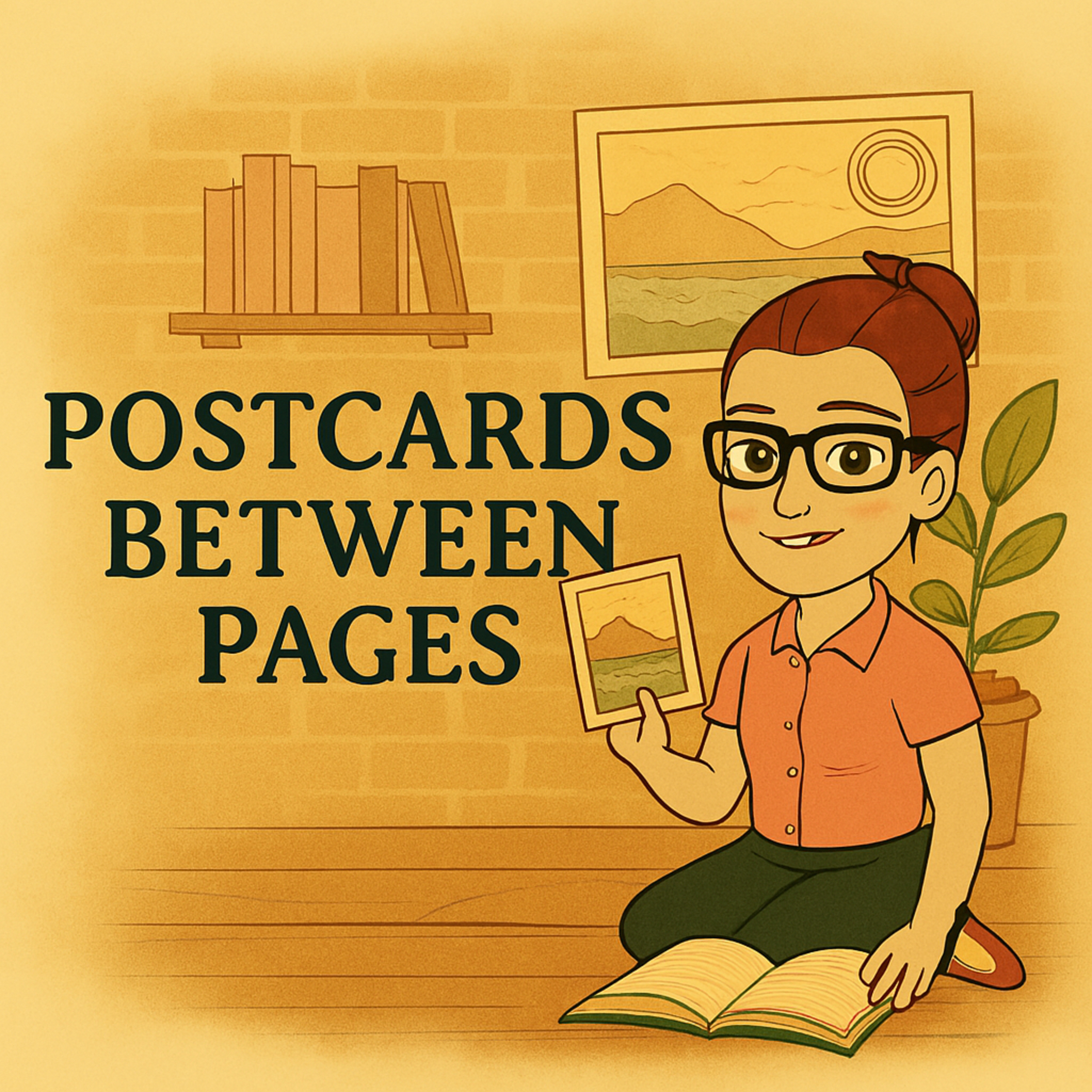 Postcards Between Pages