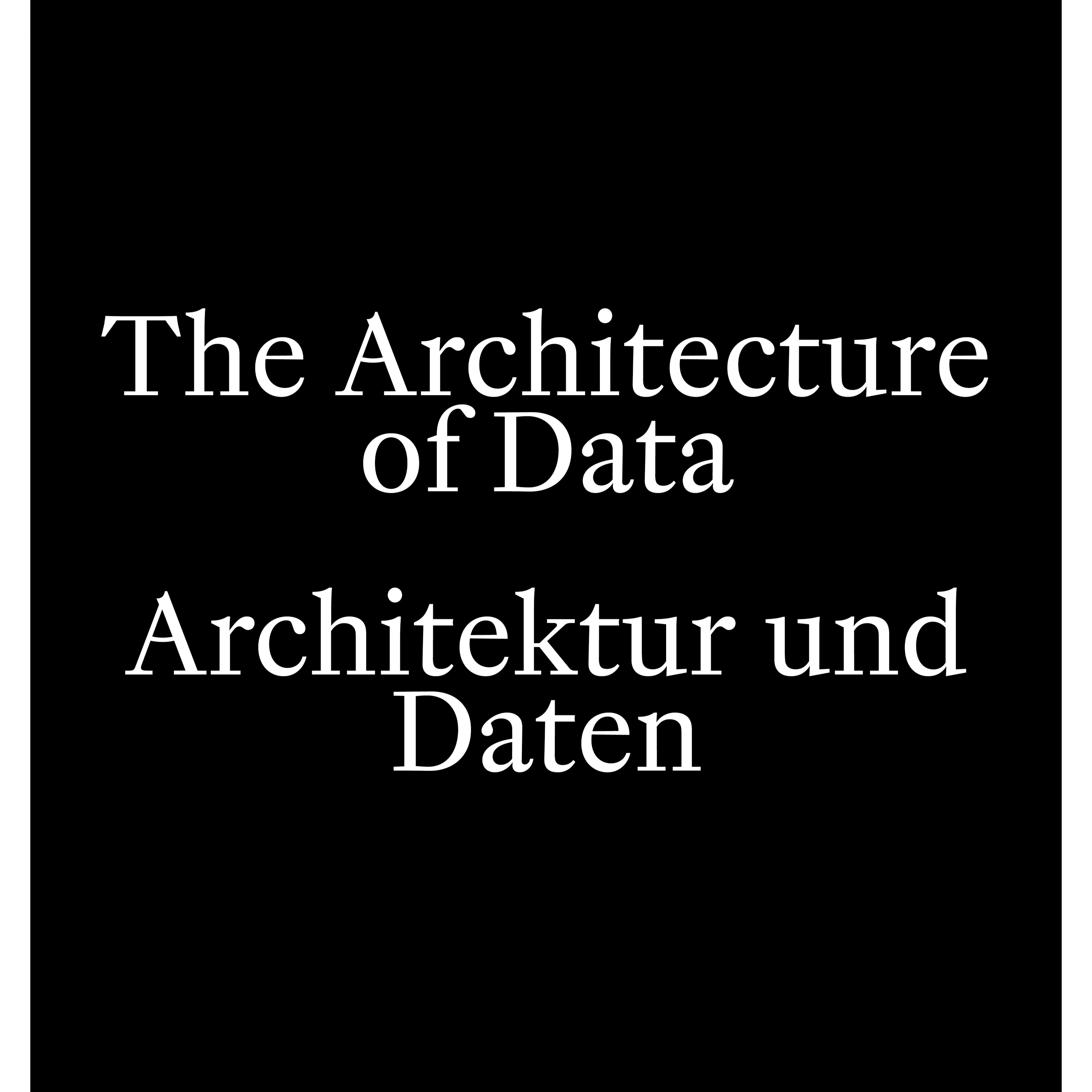 The Architecture of Data podcast artwork