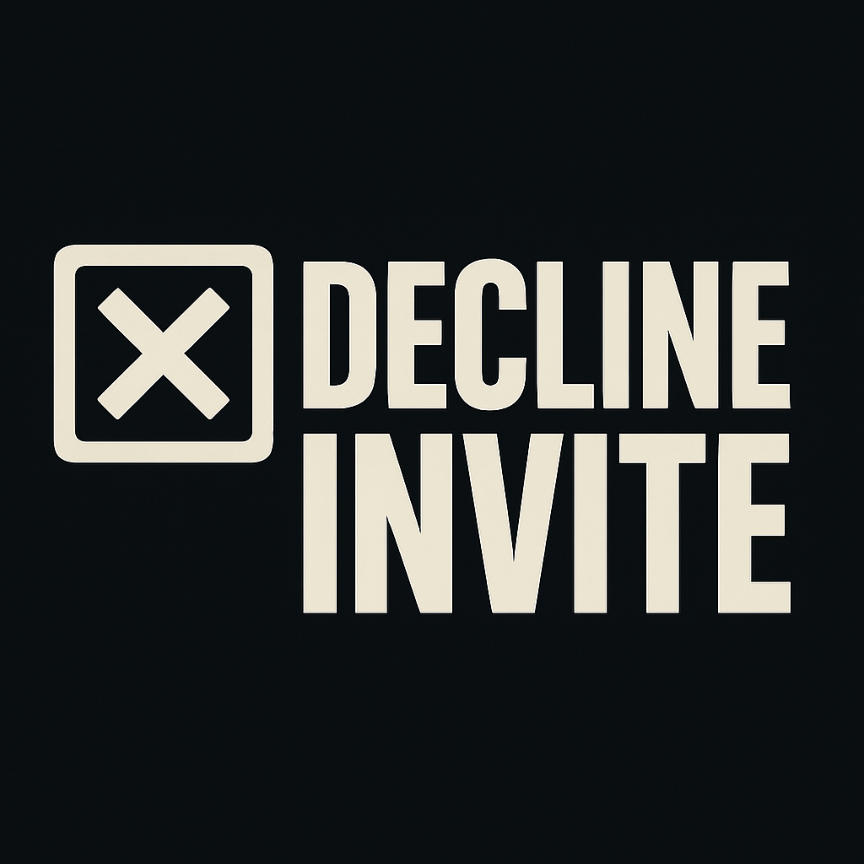 Decline Invite podcast artwork
