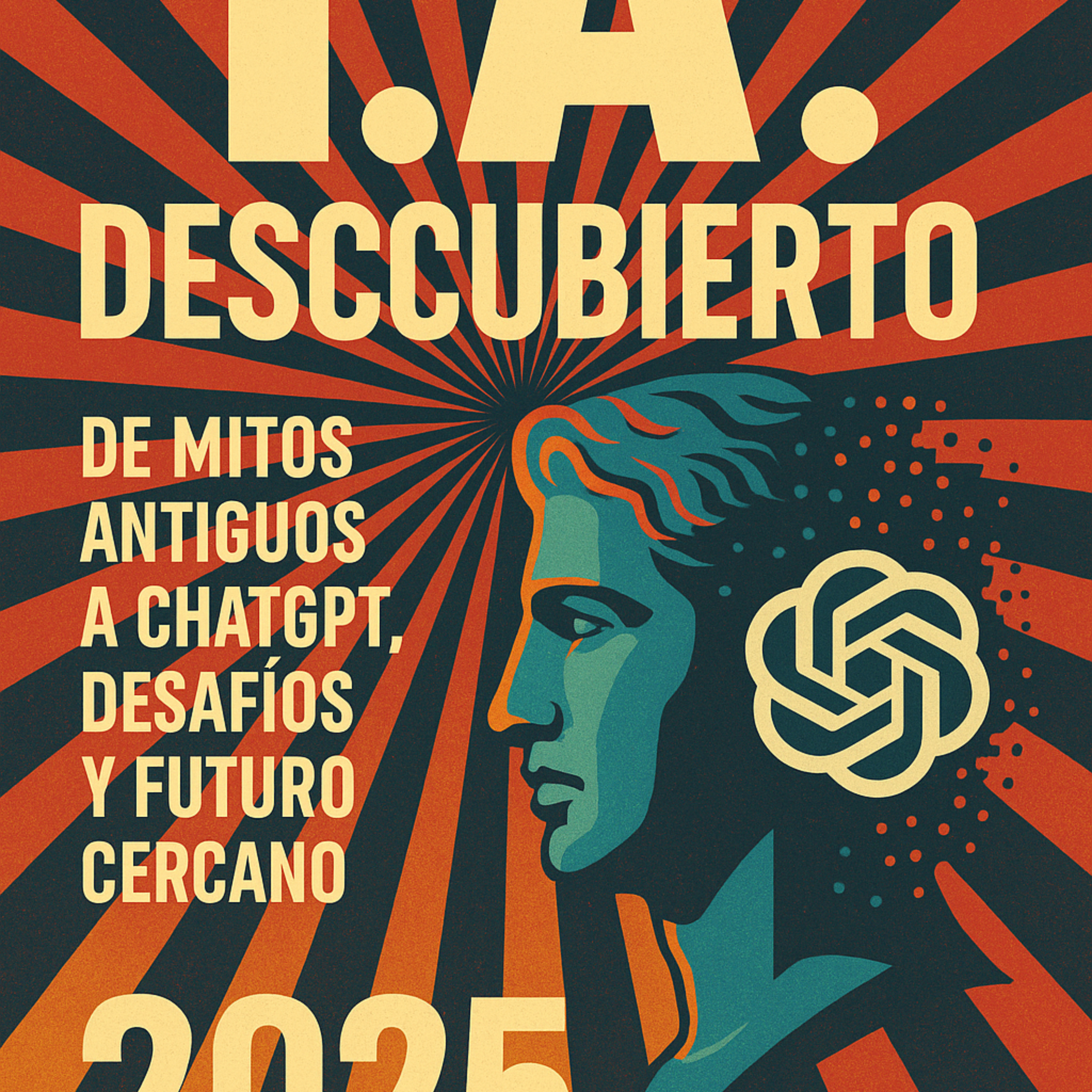 IA al Descubierto: De Mitos Antiguos a ChatGPT, Desafíos y Futuro Cercano (2025) podcast artwork