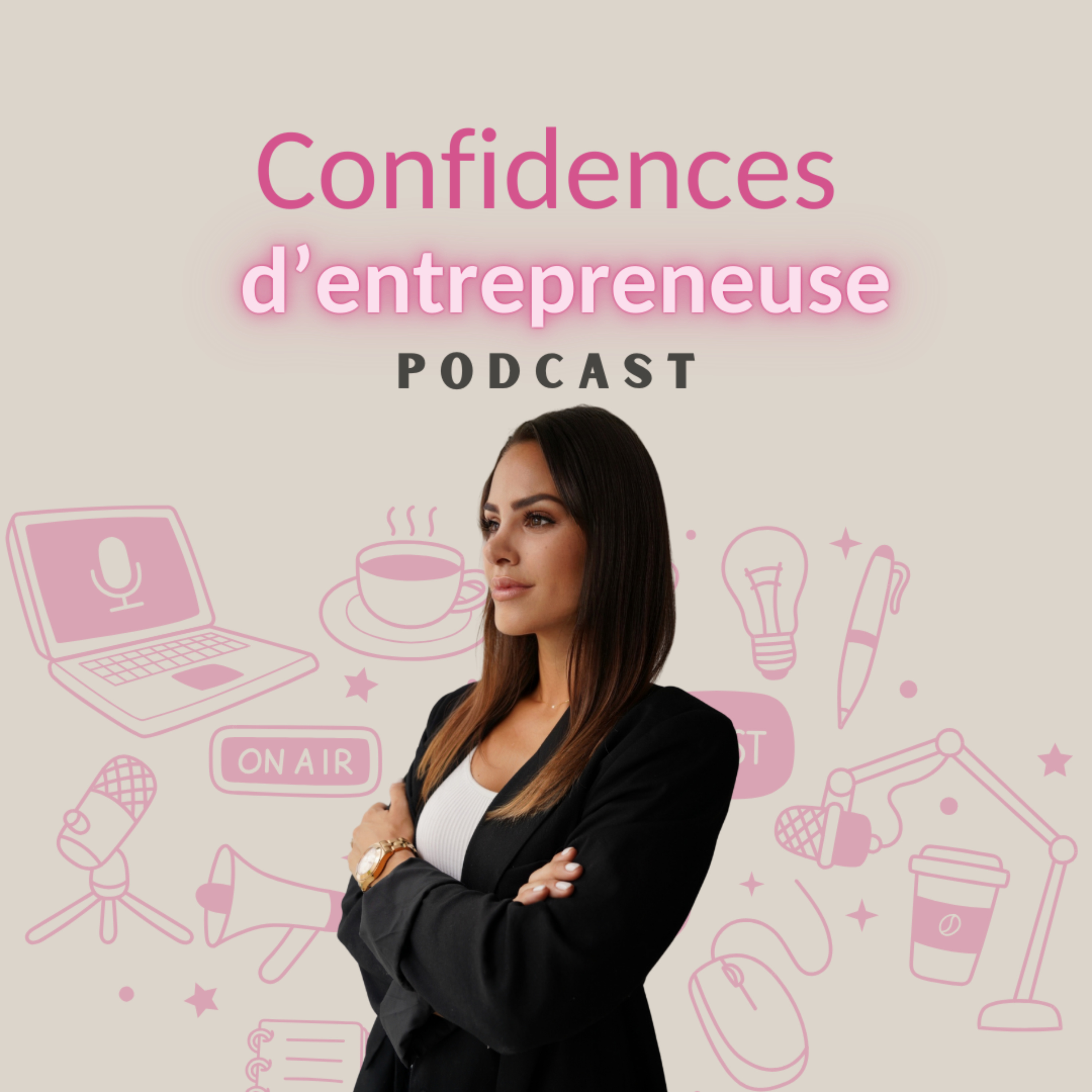 Confidences d'entrepreneuse podcast artwork