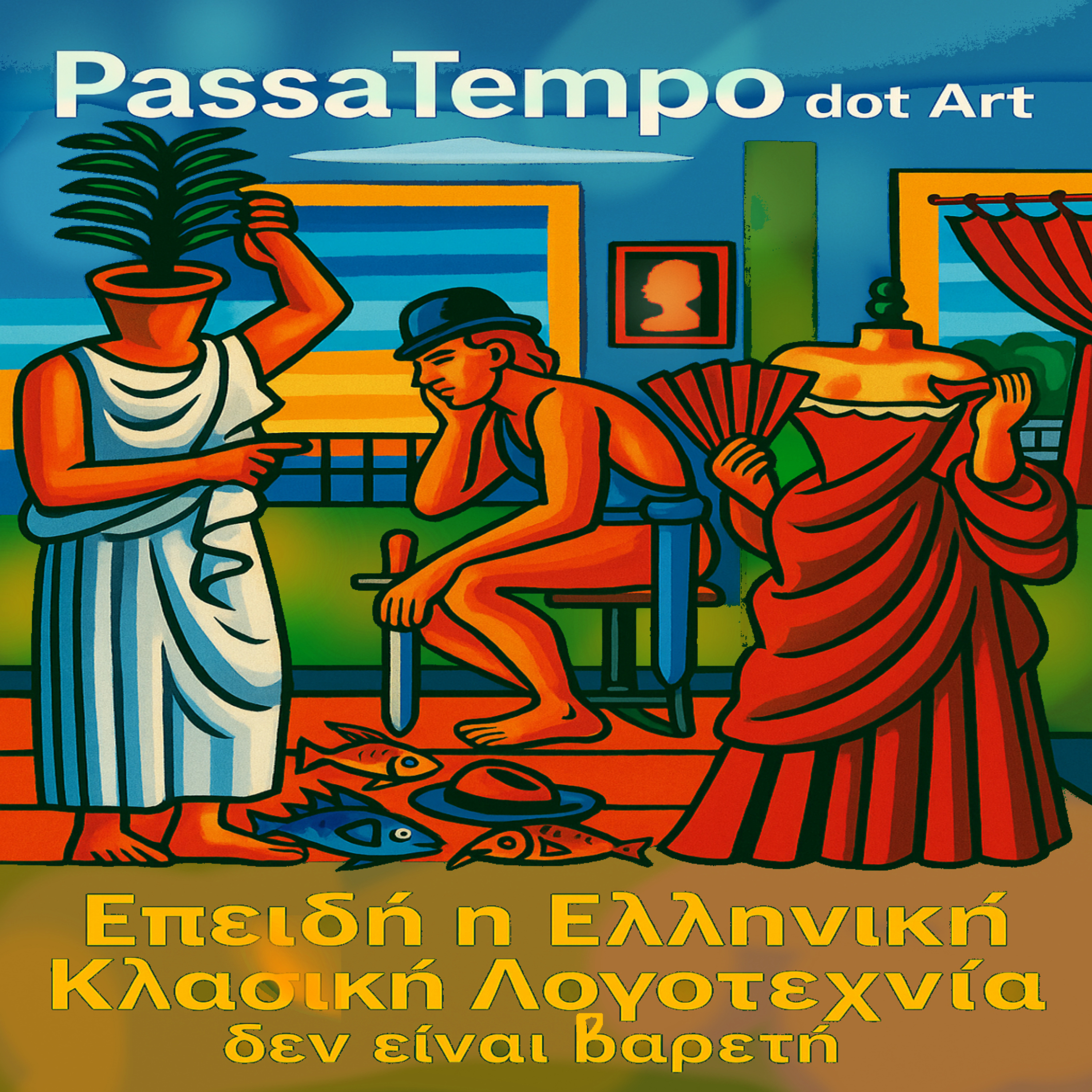 Κλασική Ελληνική Λογοτεχνία by PassaTempo dot Art 