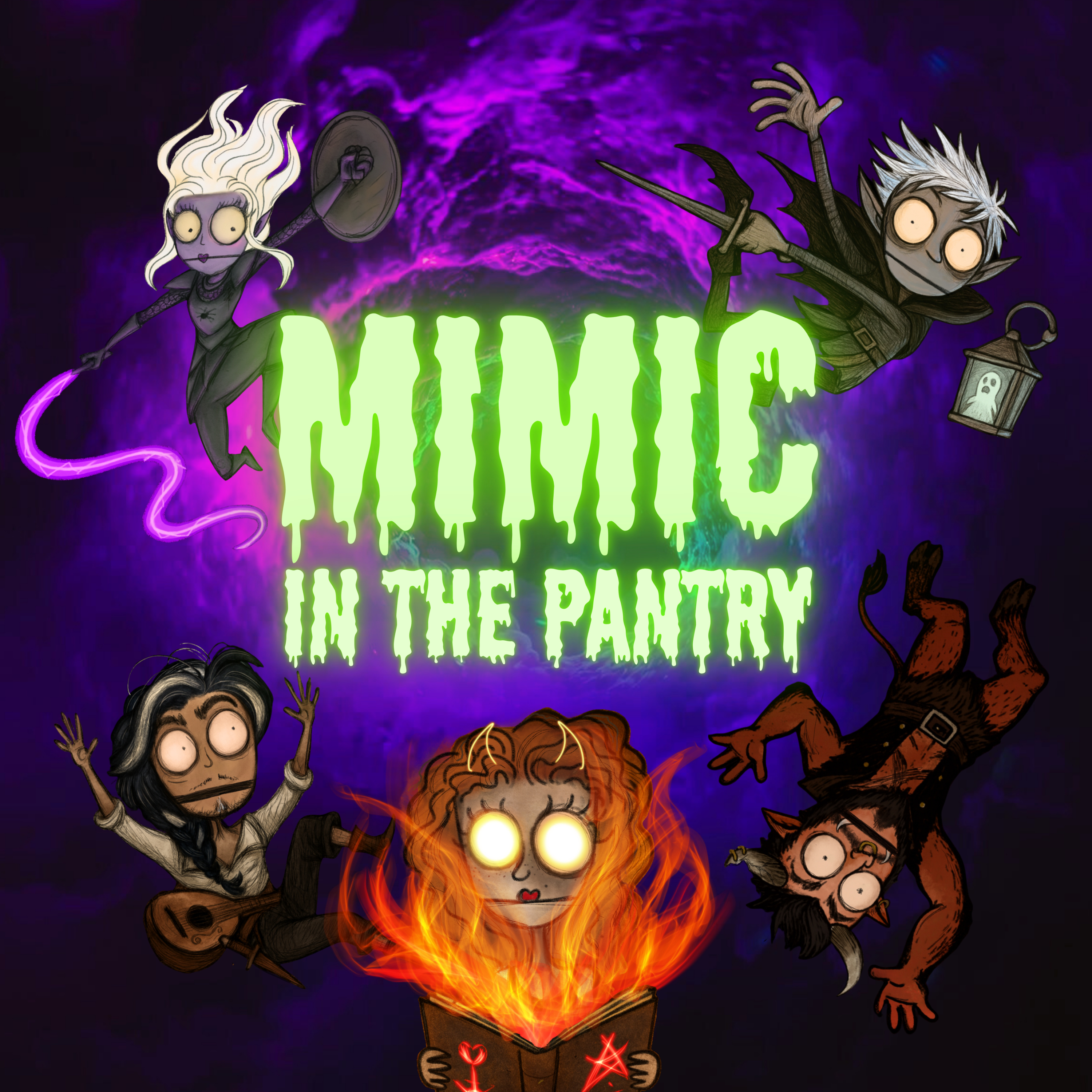 Mimic in the Pantry: Hellz Kitchen Artwork