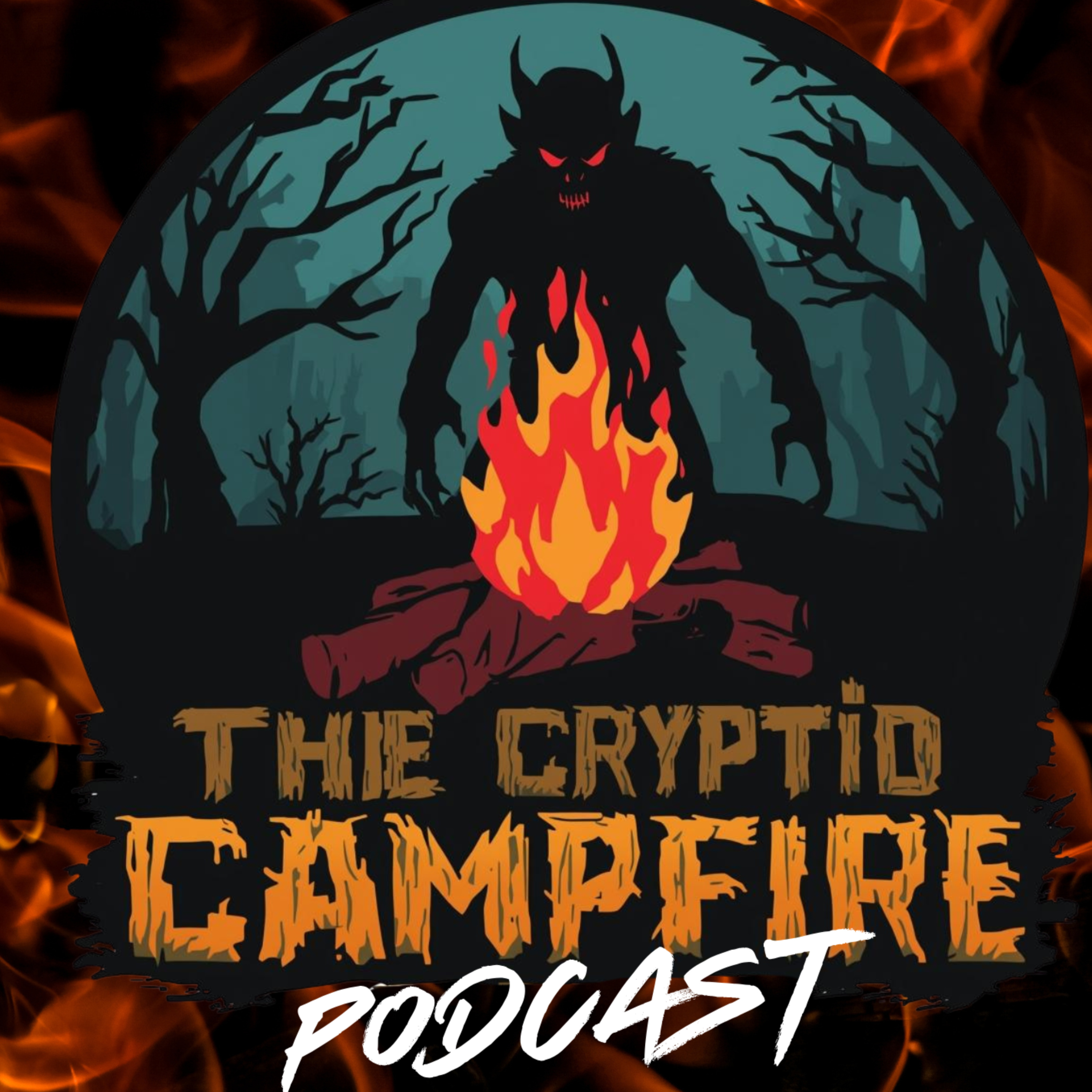 The Cryptid Campfire Podcast podcast artwork