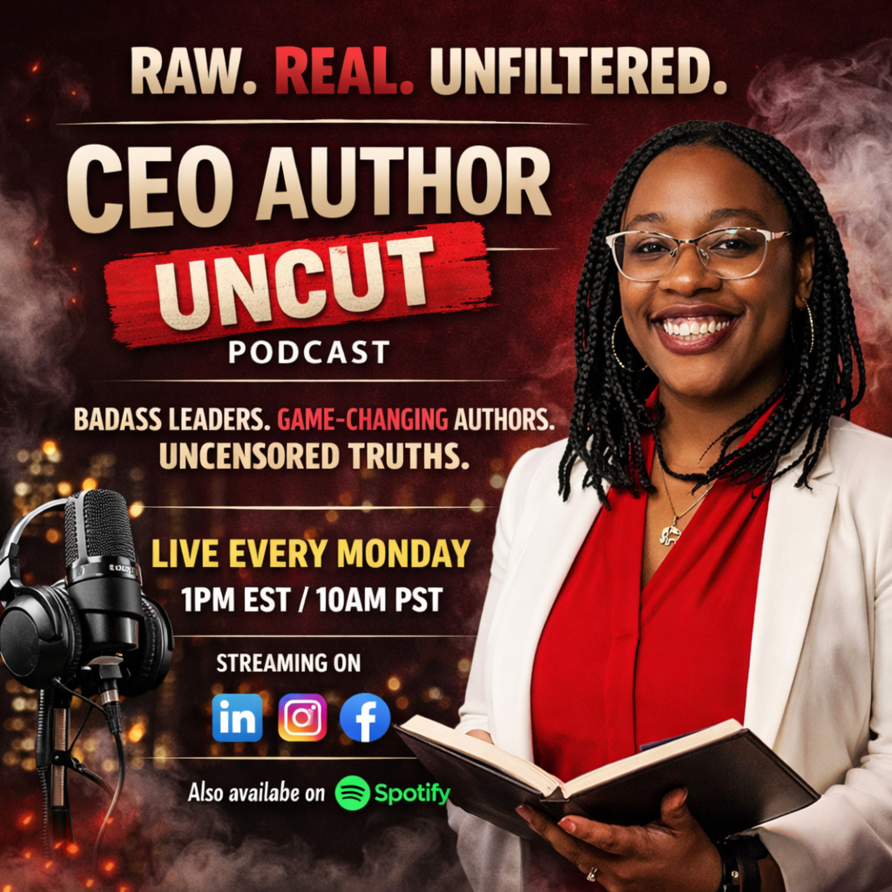 The CEO Author UNCUT cover art