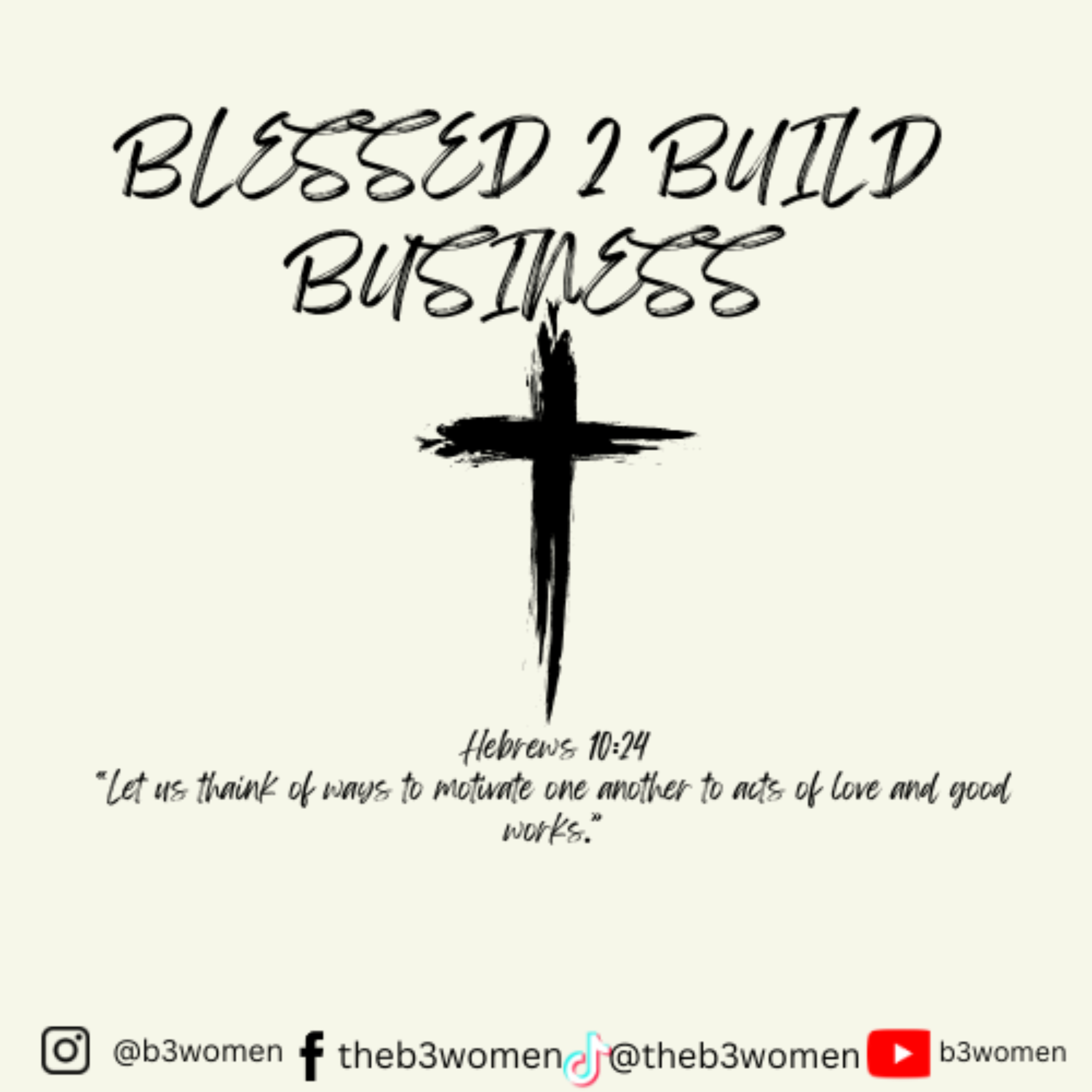 Blessed to Build Business podcast artwork