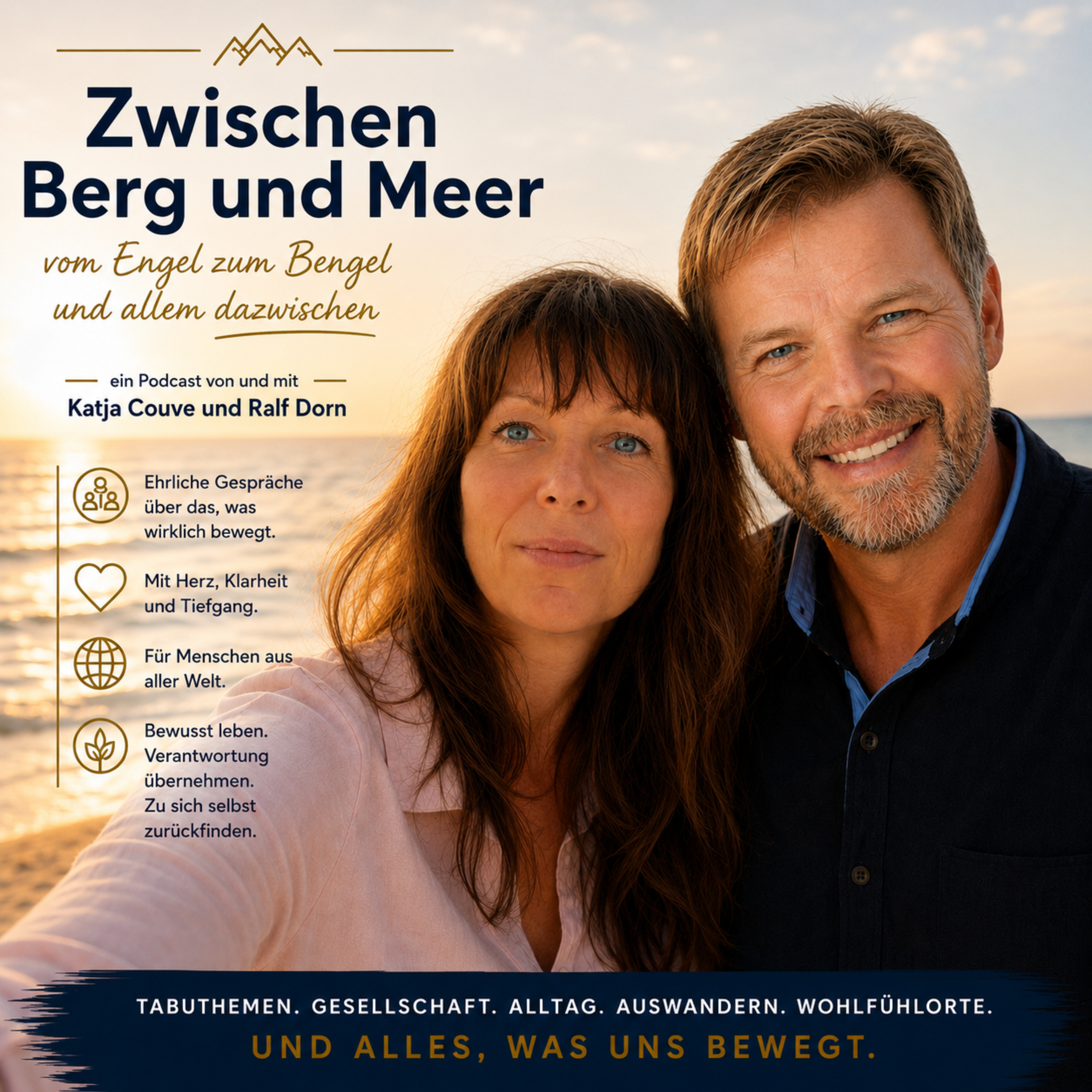 Zwischen Berg u. Meer vom Engel u. Bengel und allem dazwischen