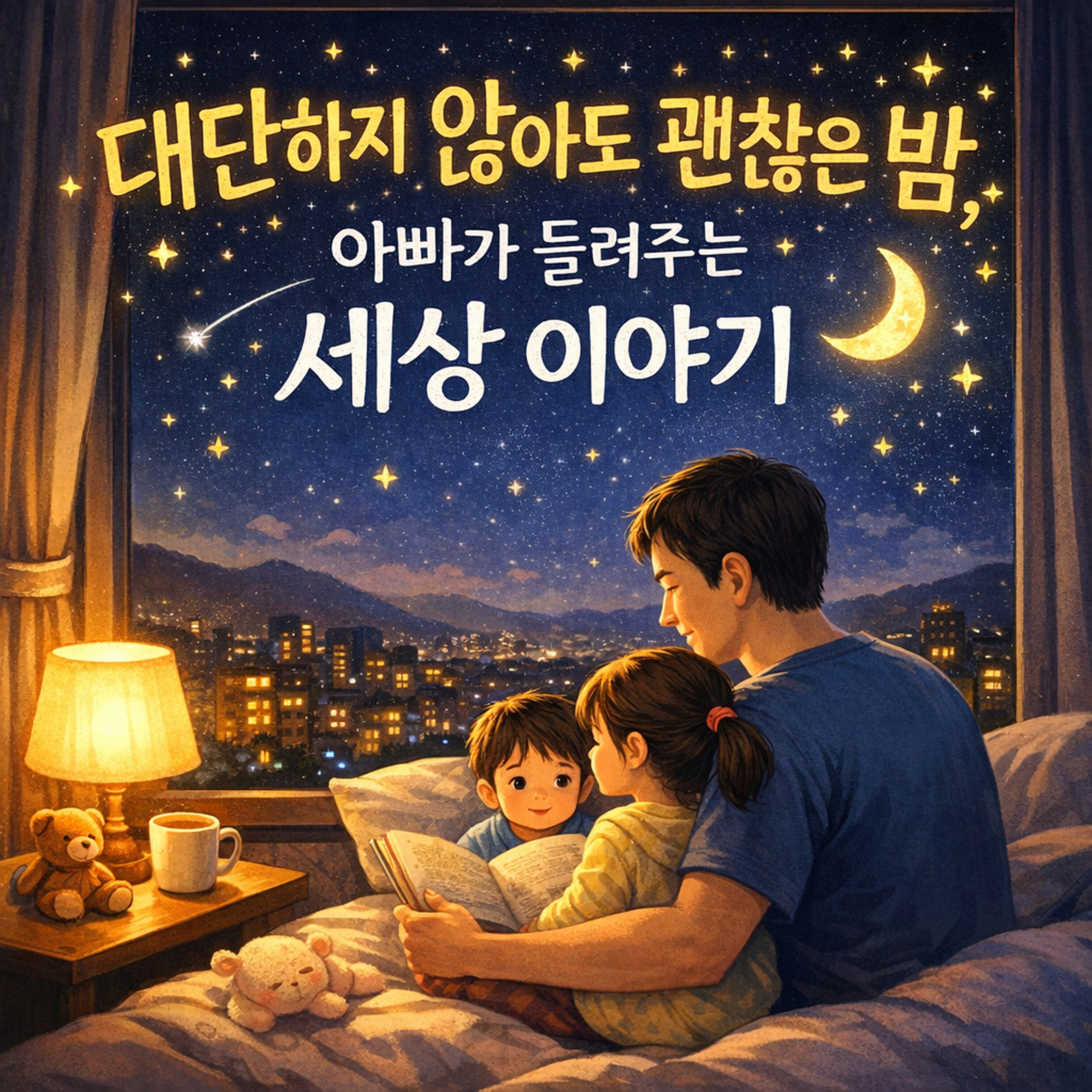 대단하지 않아도 괜찮은 밤, 아빠가 들려주는 세상 이야기 podcast artwork