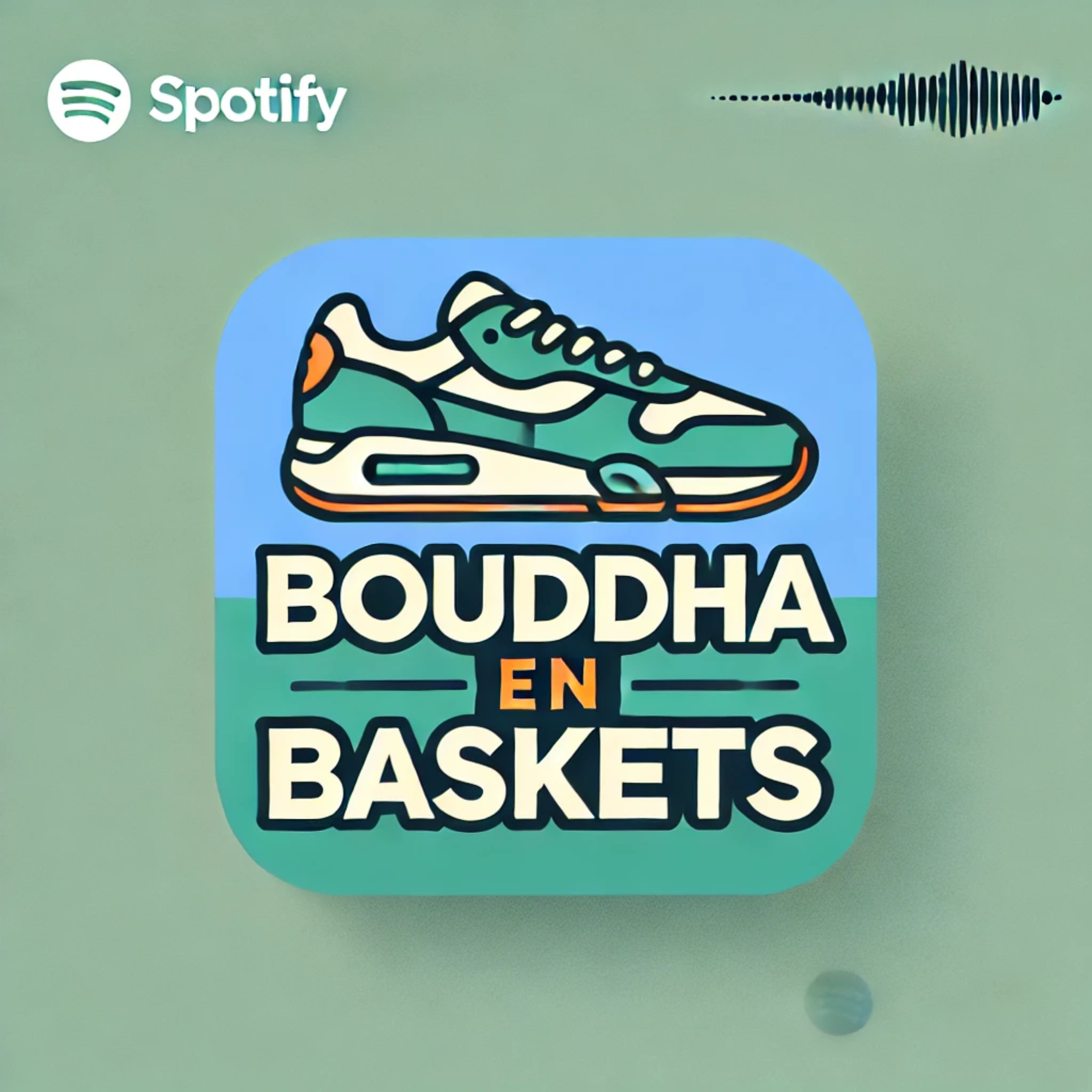 Bouddha en baskets