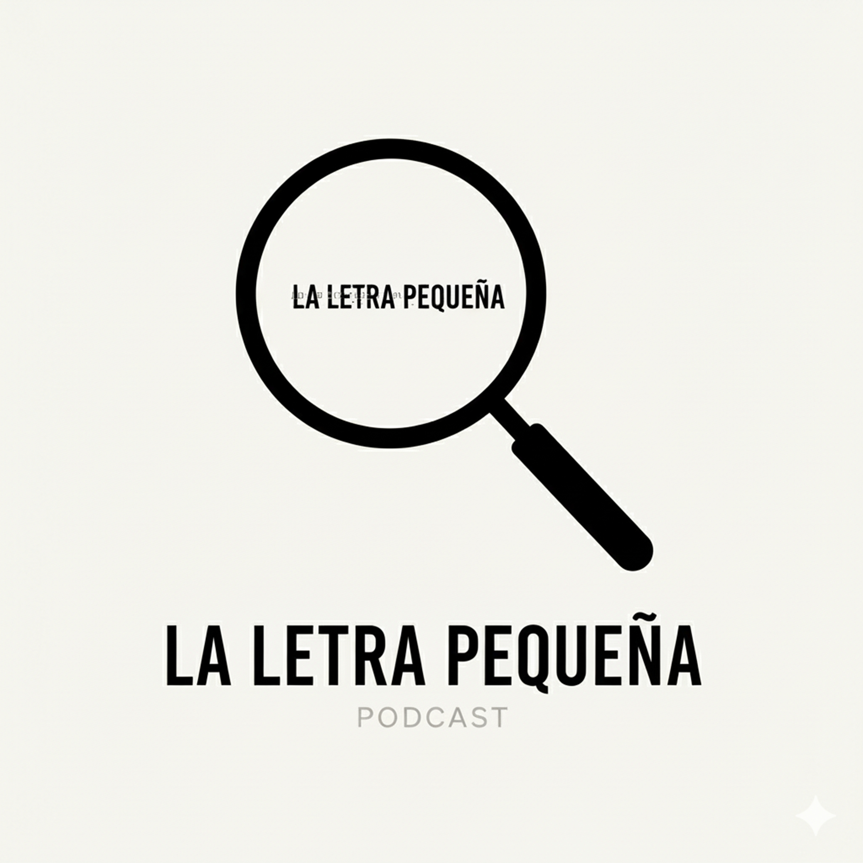 La letra pequeña podcast artwork