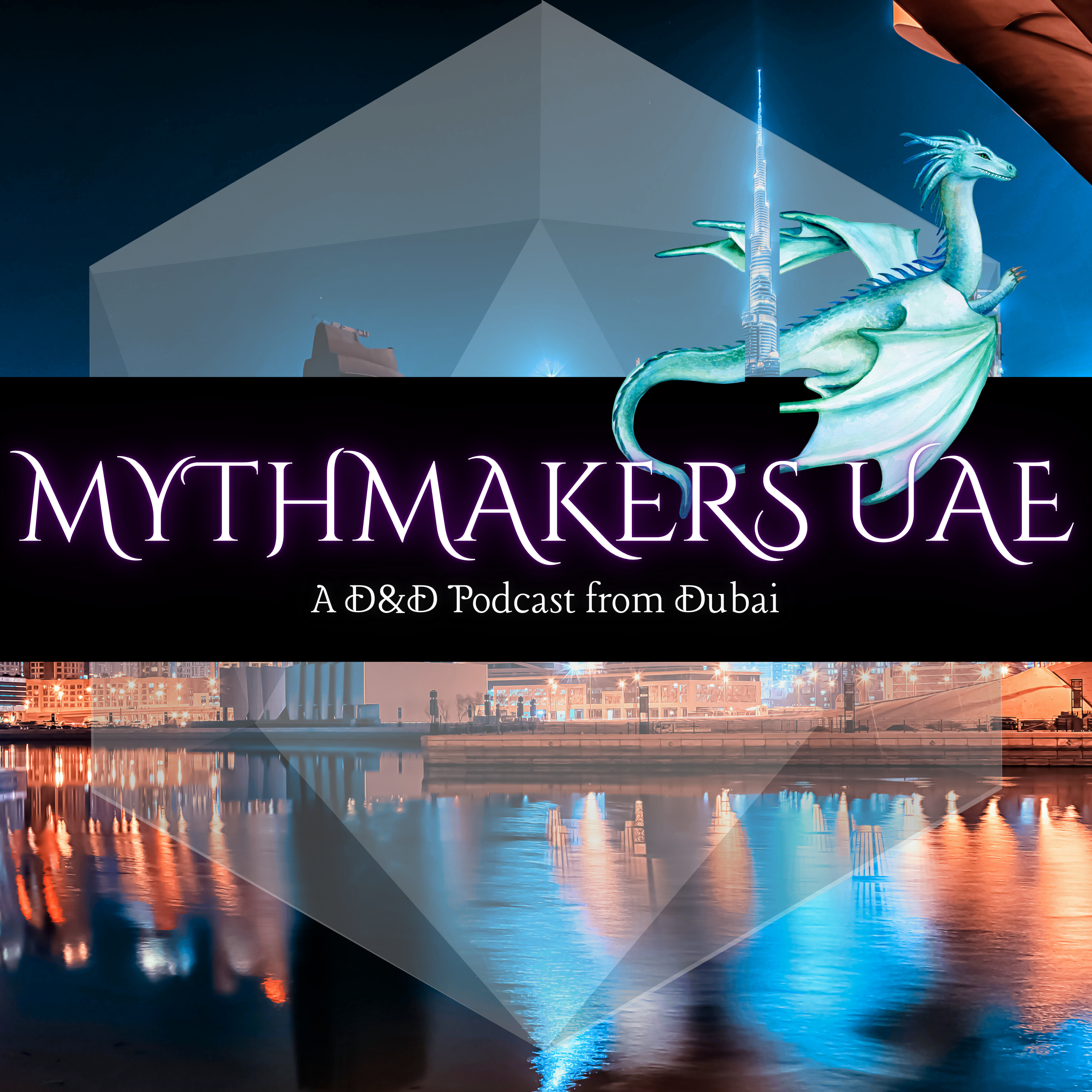 Mythmakers UAE podcast artwork