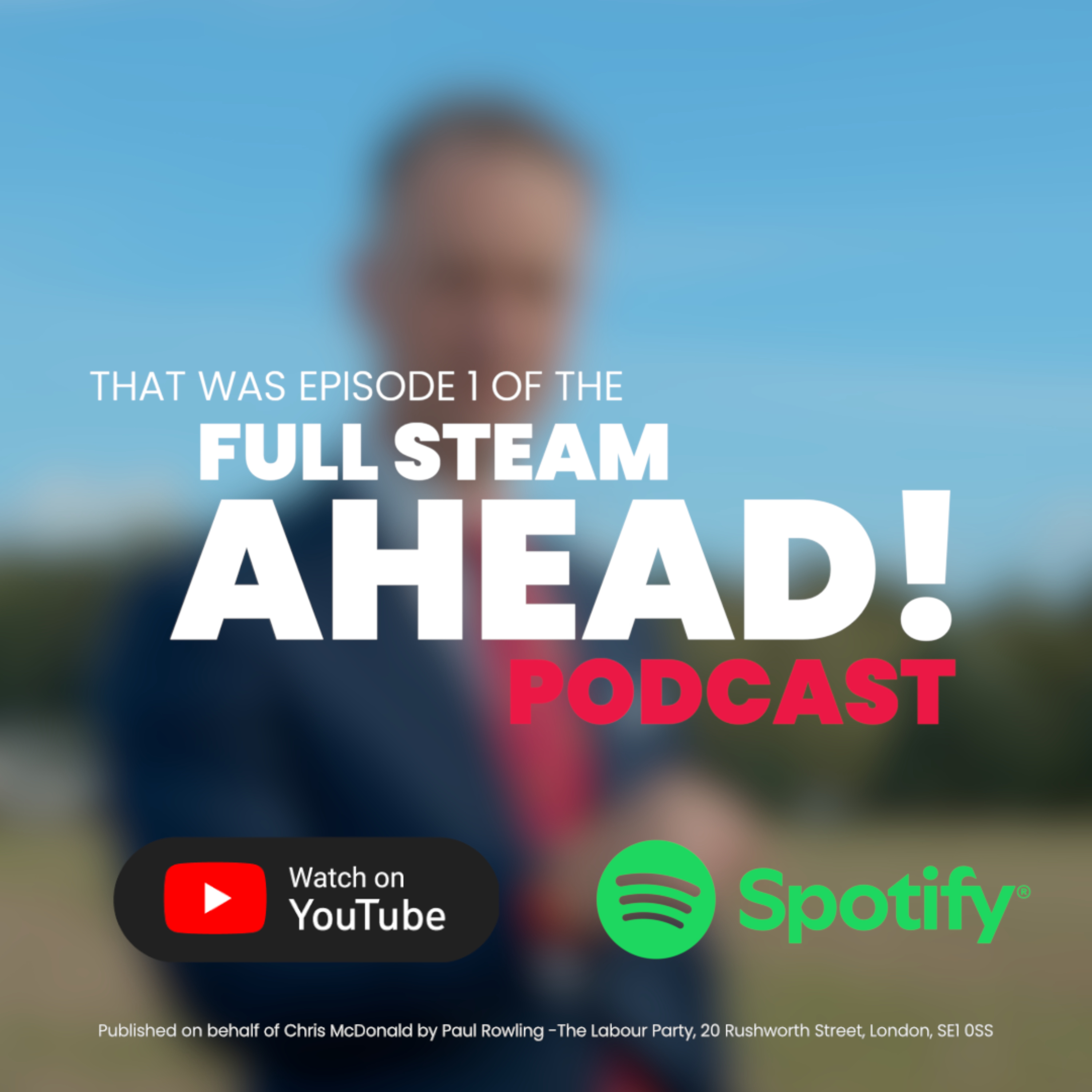 Full Steam Ahead! With Chris McDonald podcast artwork