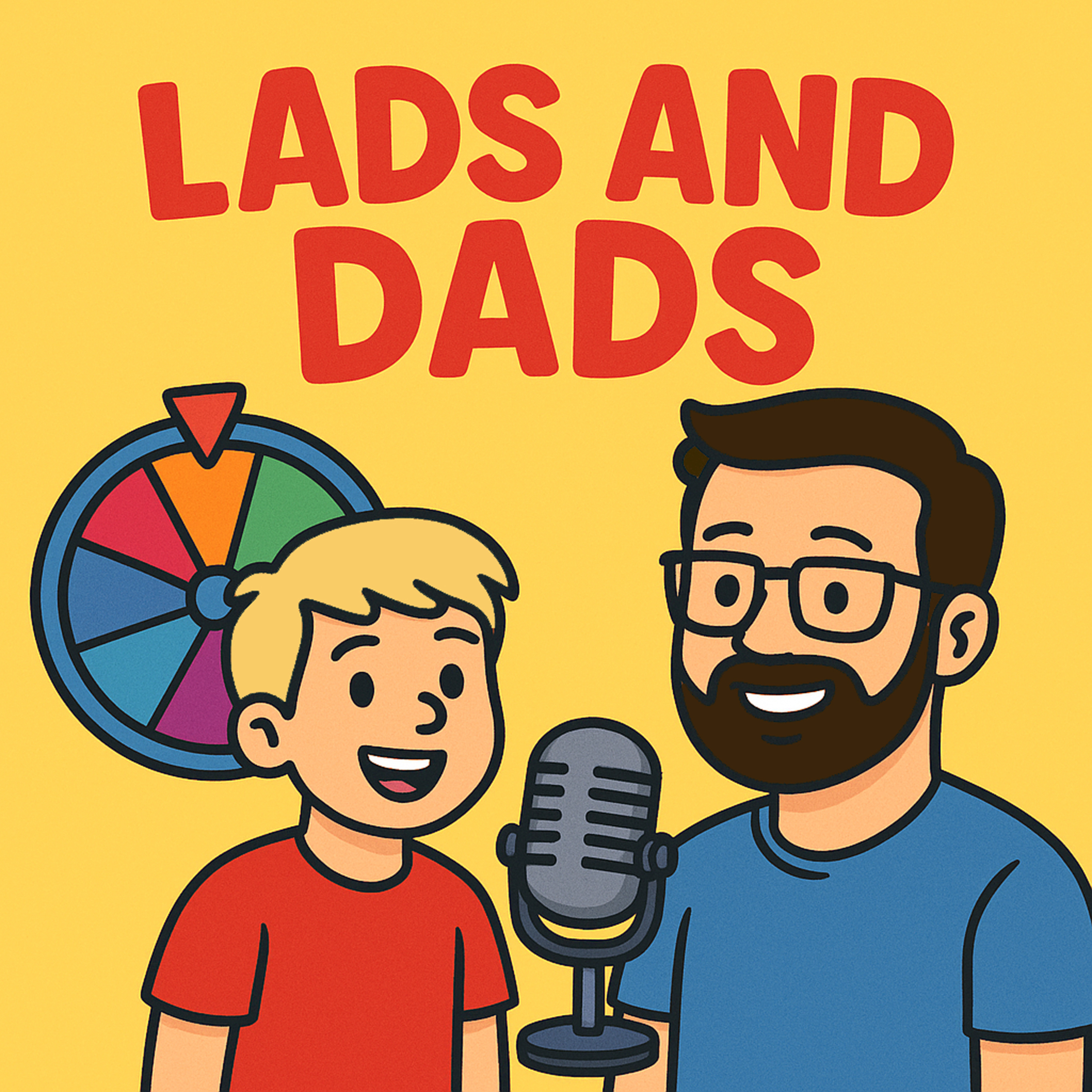 Lads and Dads podcast artwork