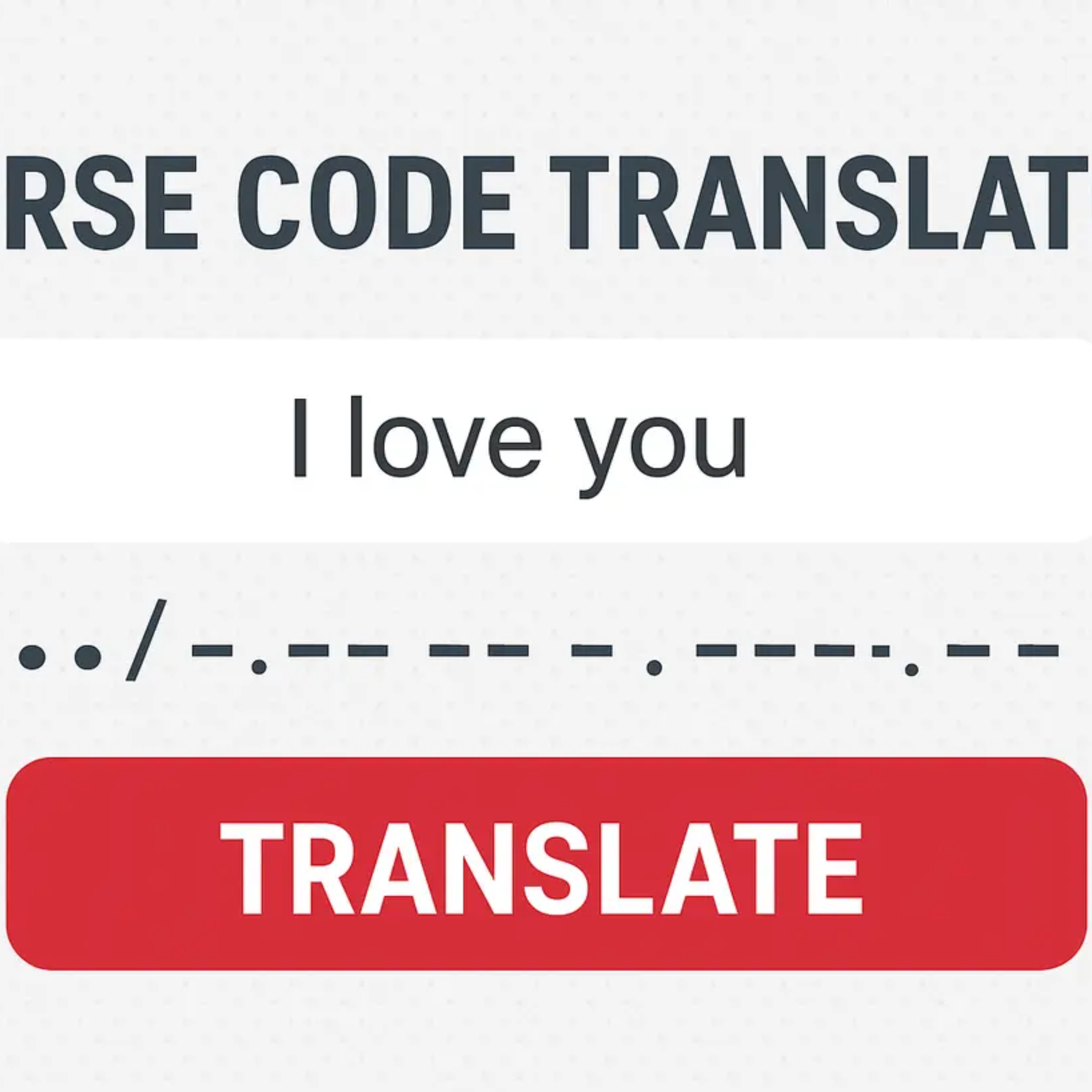 Morse Code Reader