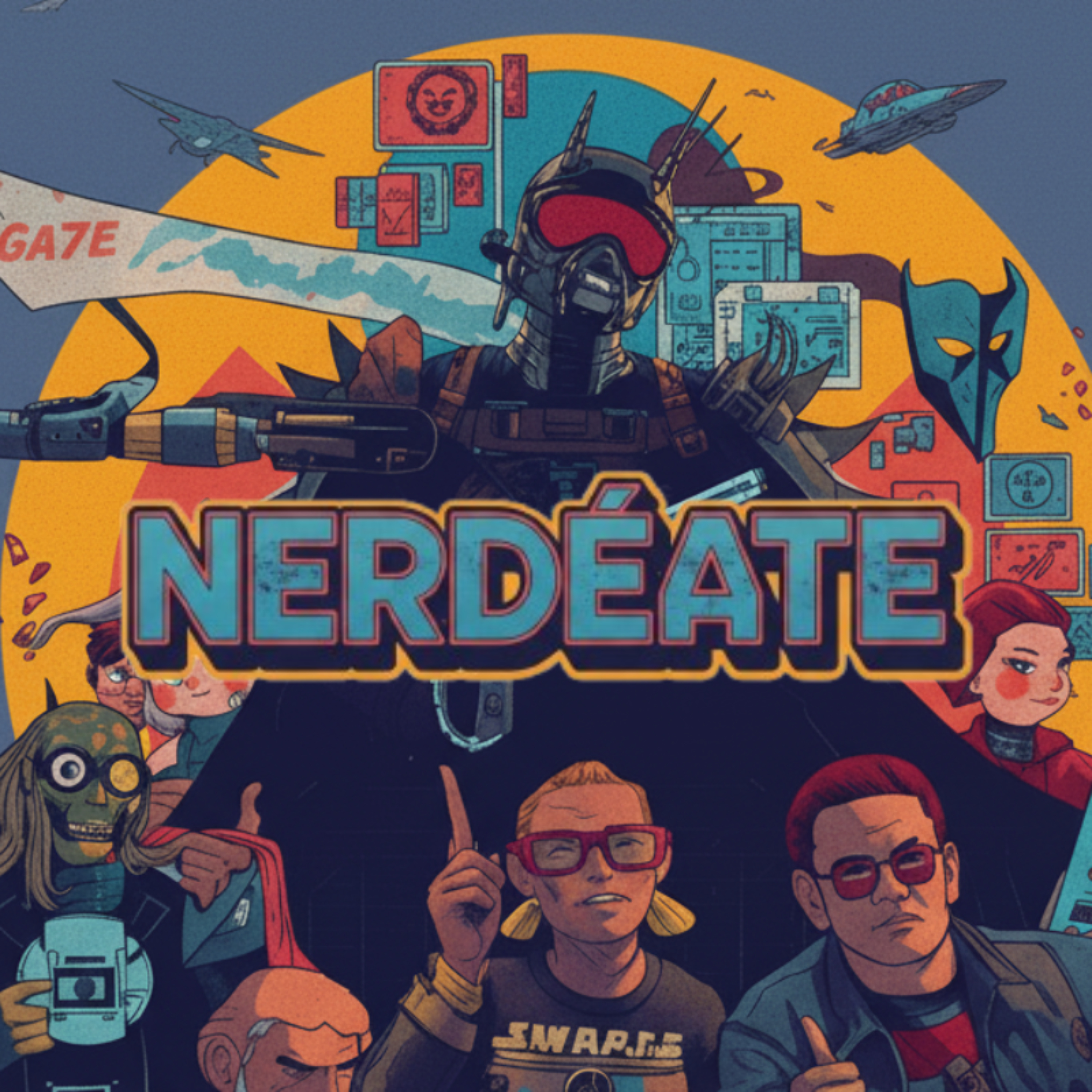 Nerdéate podcast artwork