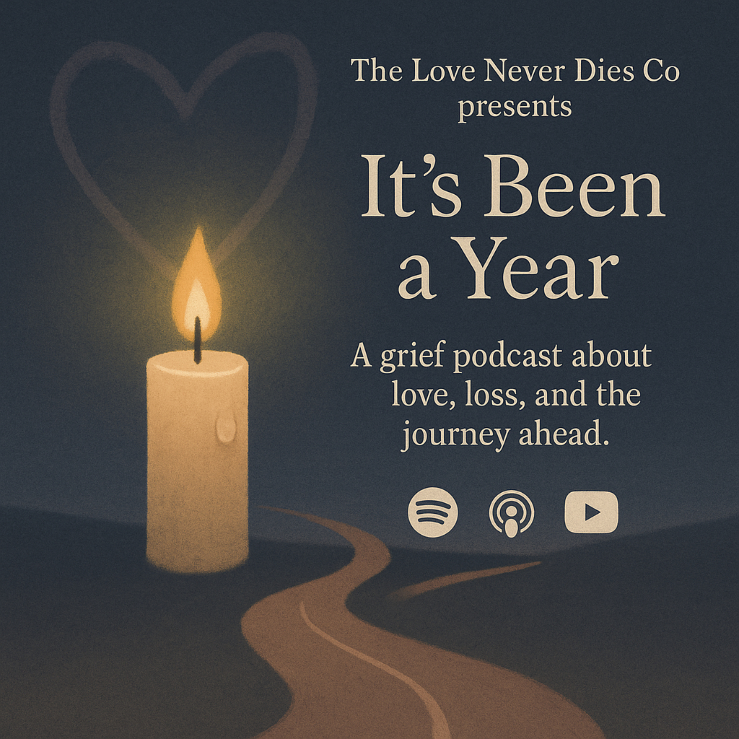 It's Been A Year podcast! A grief journey. podcast artwork