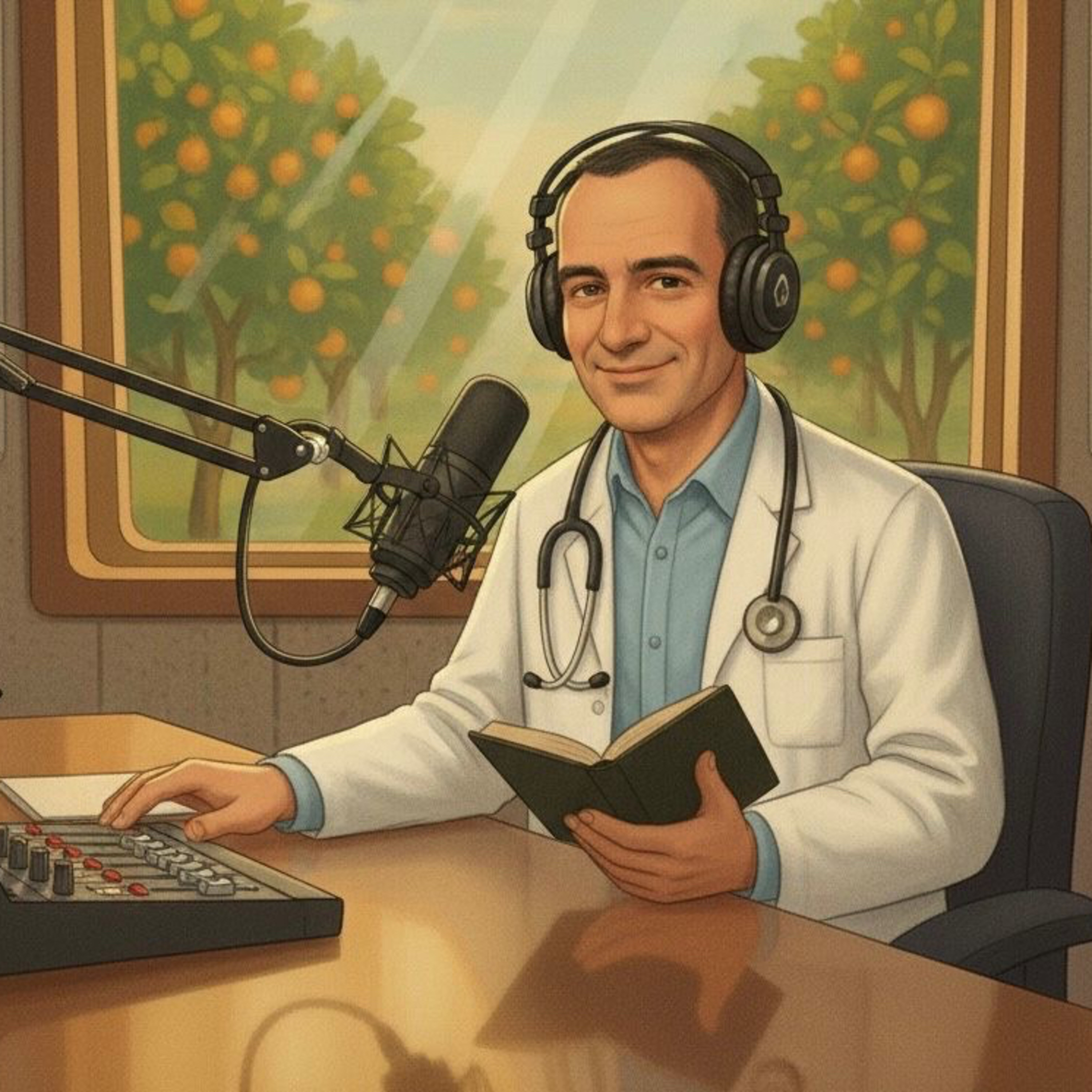 el Psiquiatra de Pueblo, libro Sanar entre naranjos 