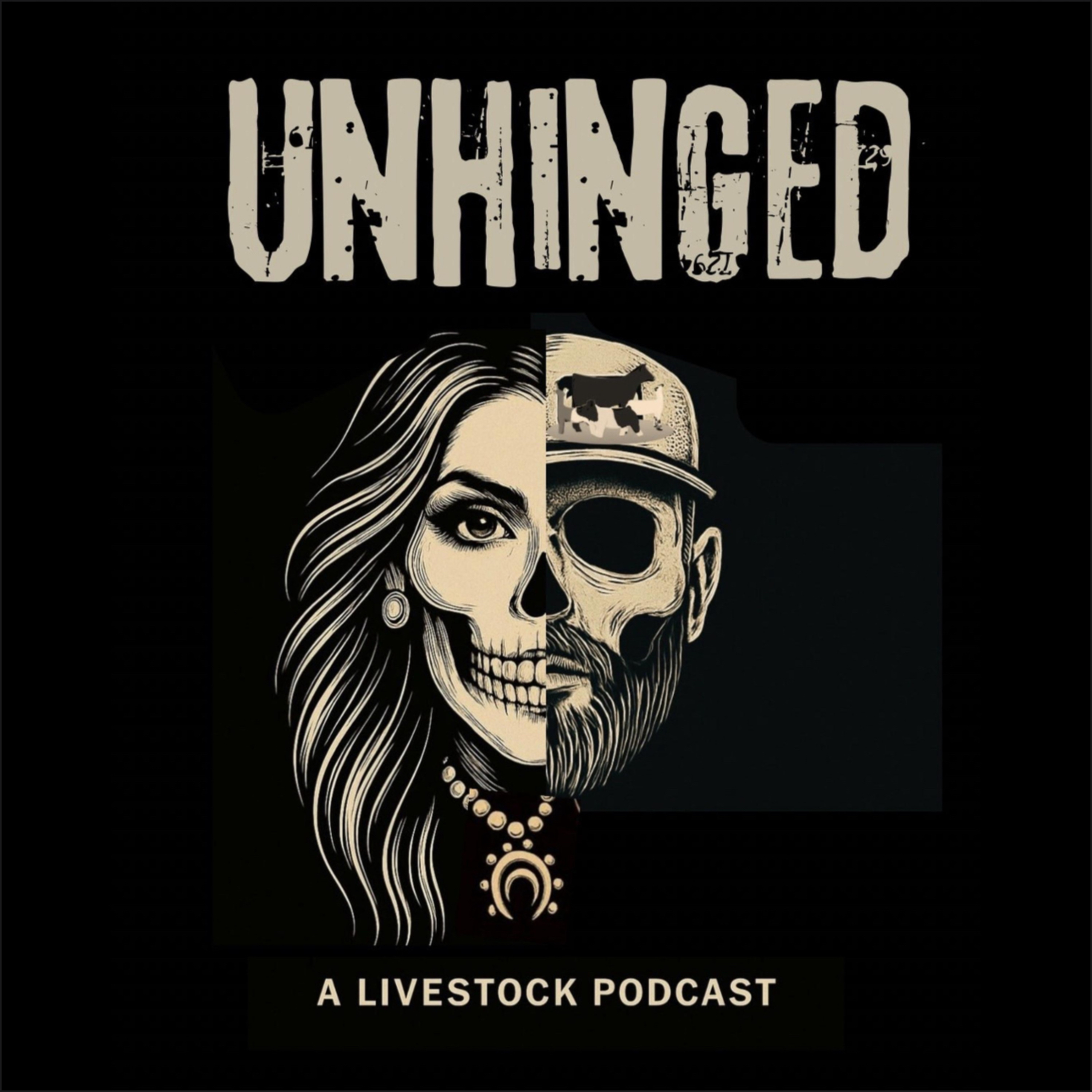 Unhinged- A livestock Podcast podcast artwork