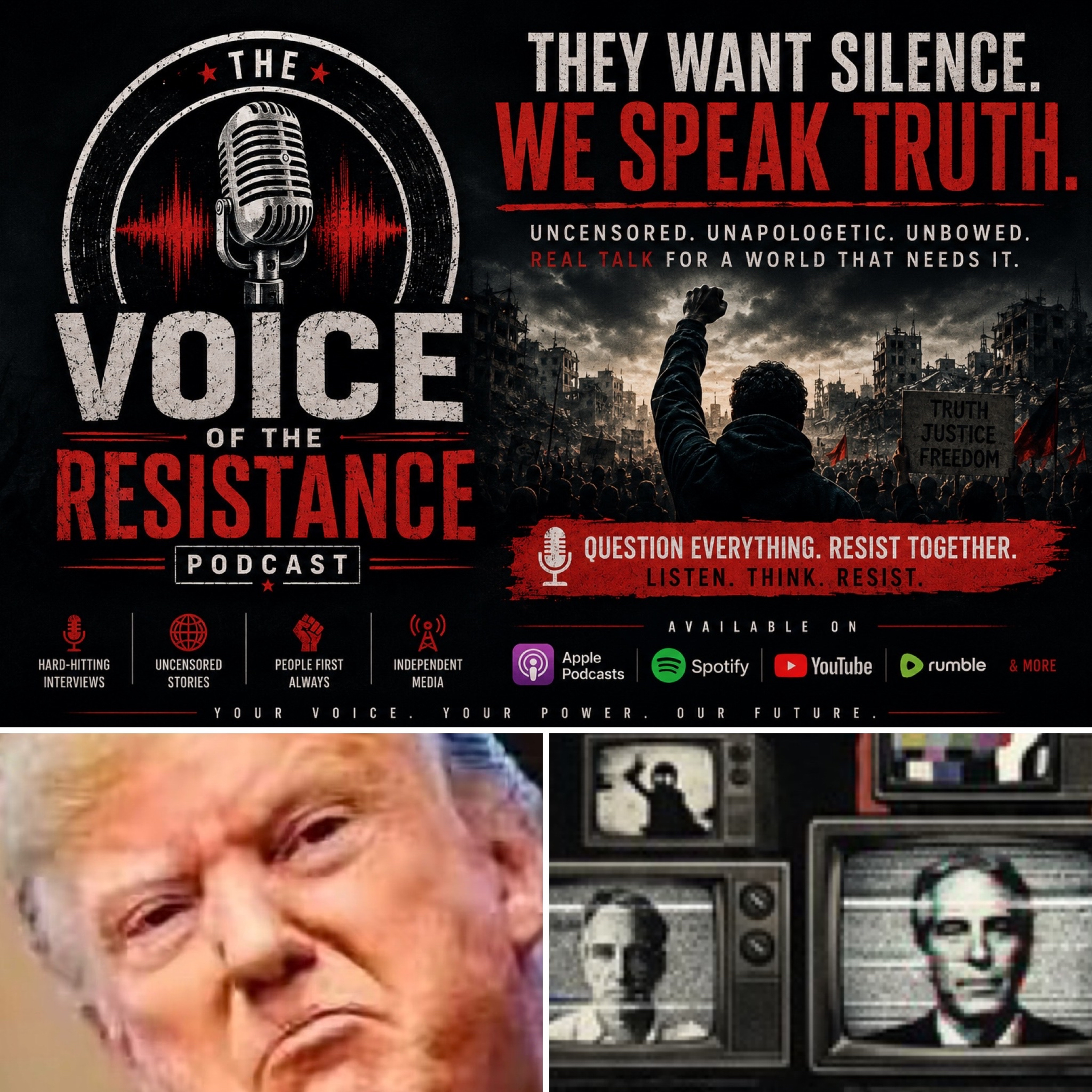 The Voice of the Resistance podcast artwork