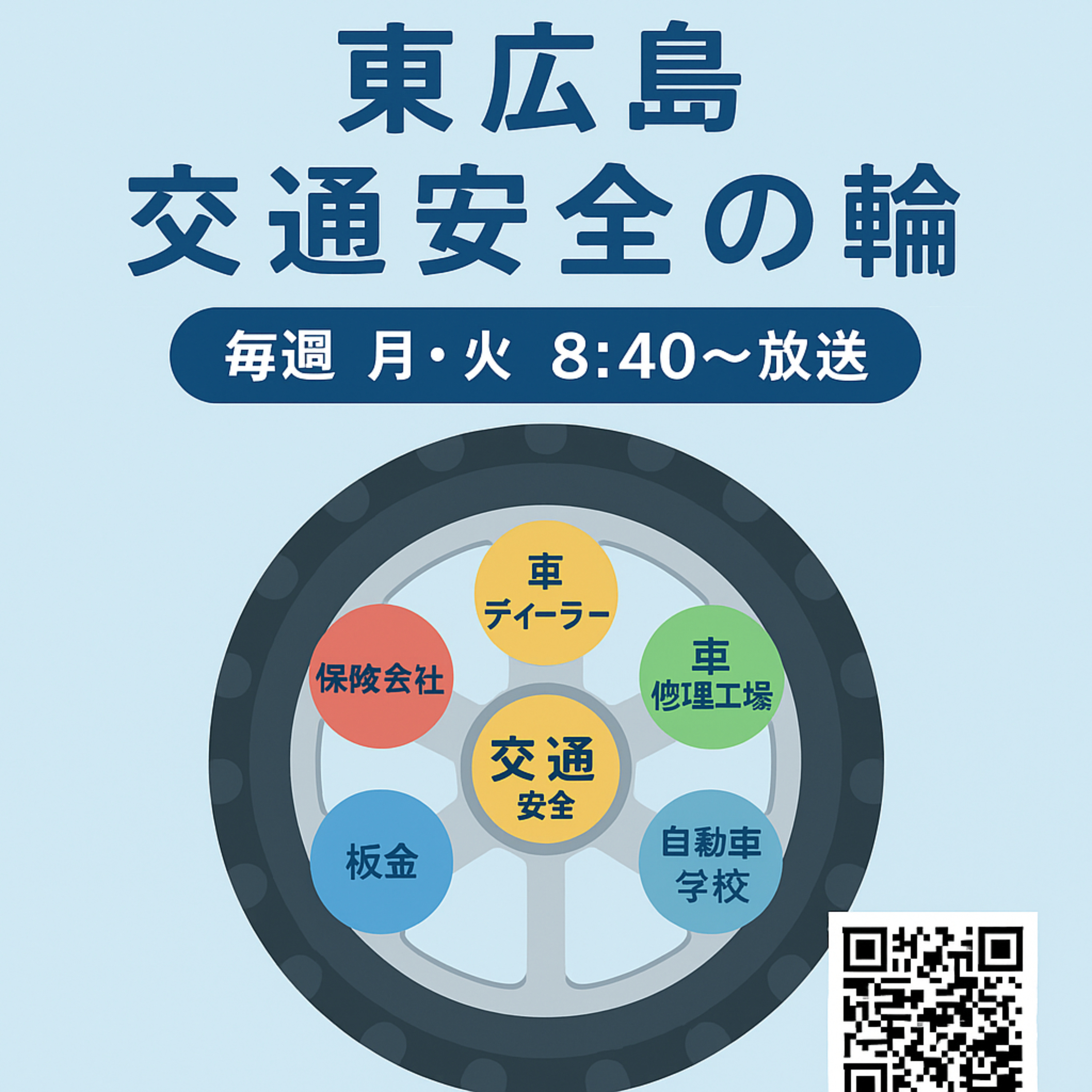 交通安全の輪