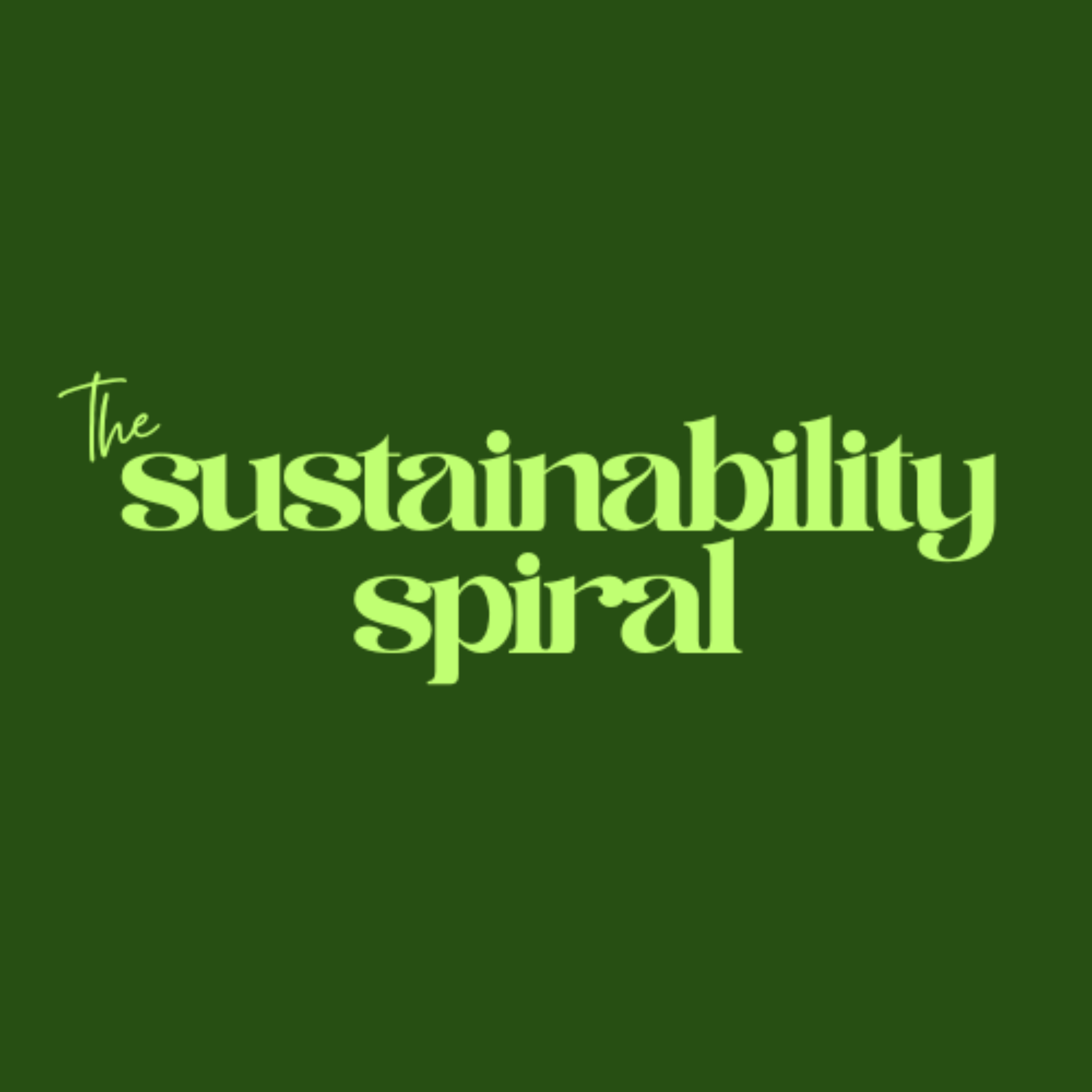 The Sustainability Spiral cover art