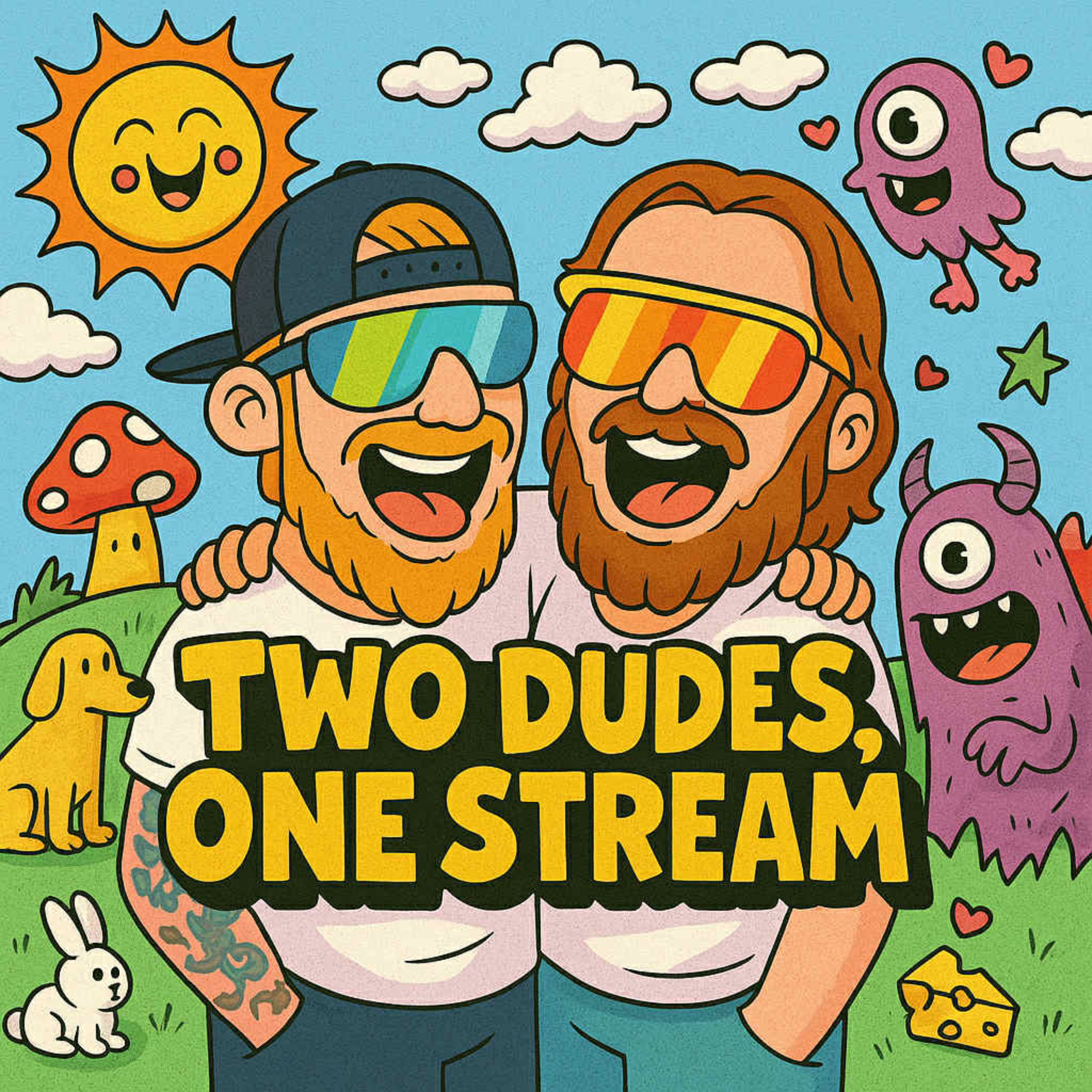 Two Dudes, One Stream cover art