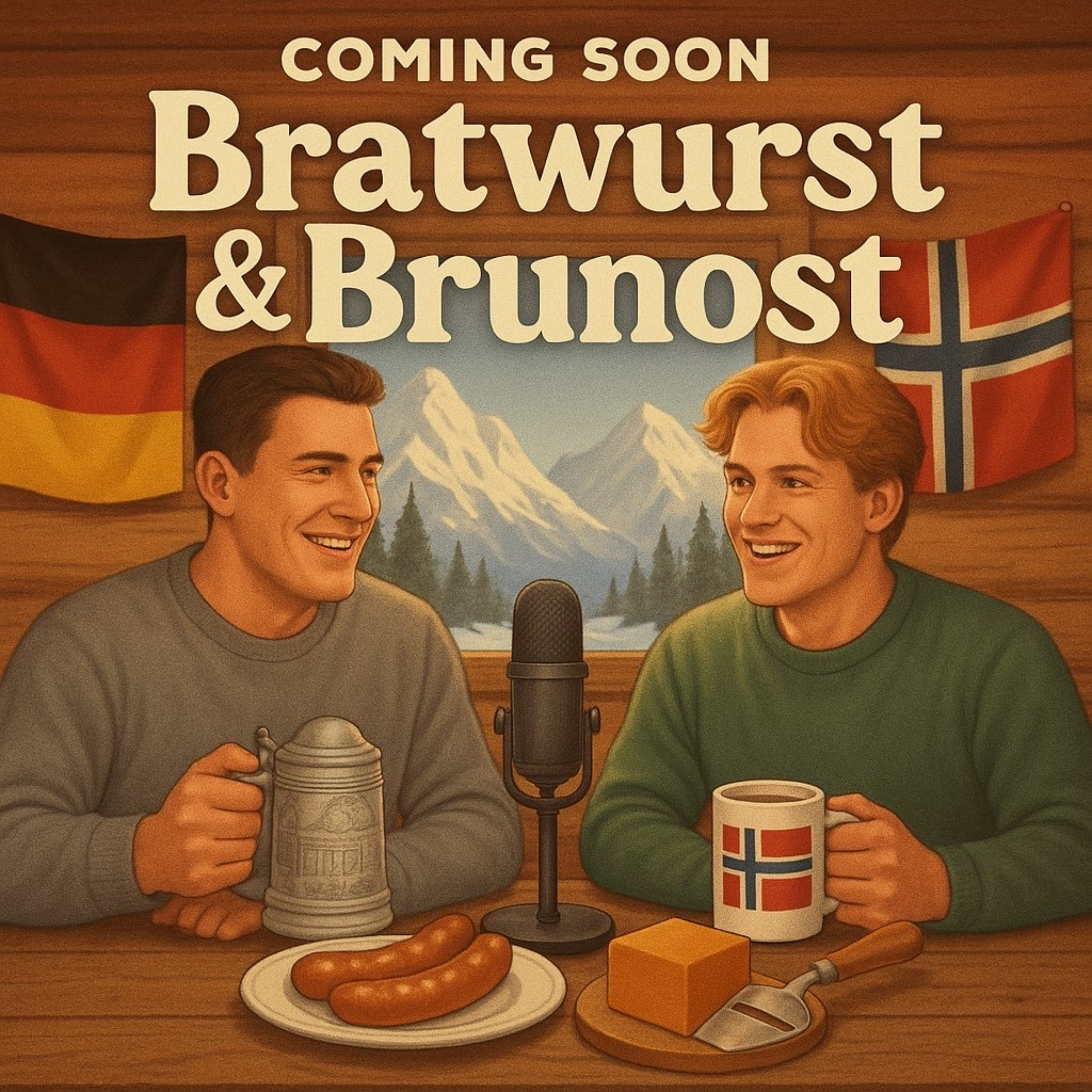 Bratwurst & Brunost