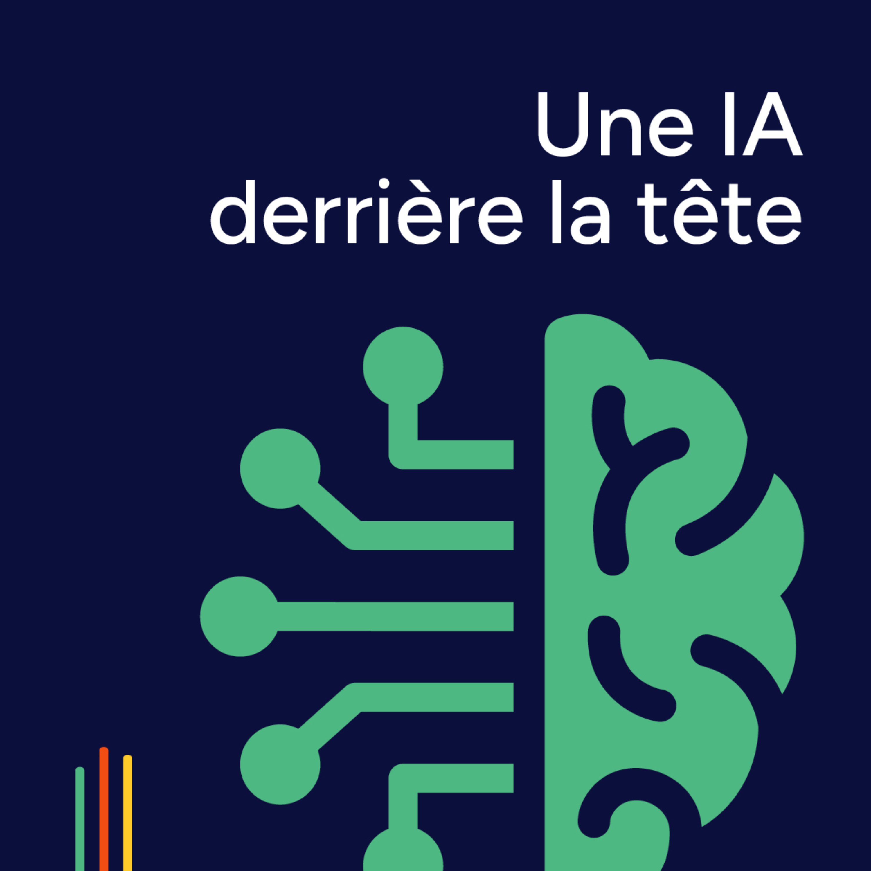 Une IA derrière la tête podcast artwork
