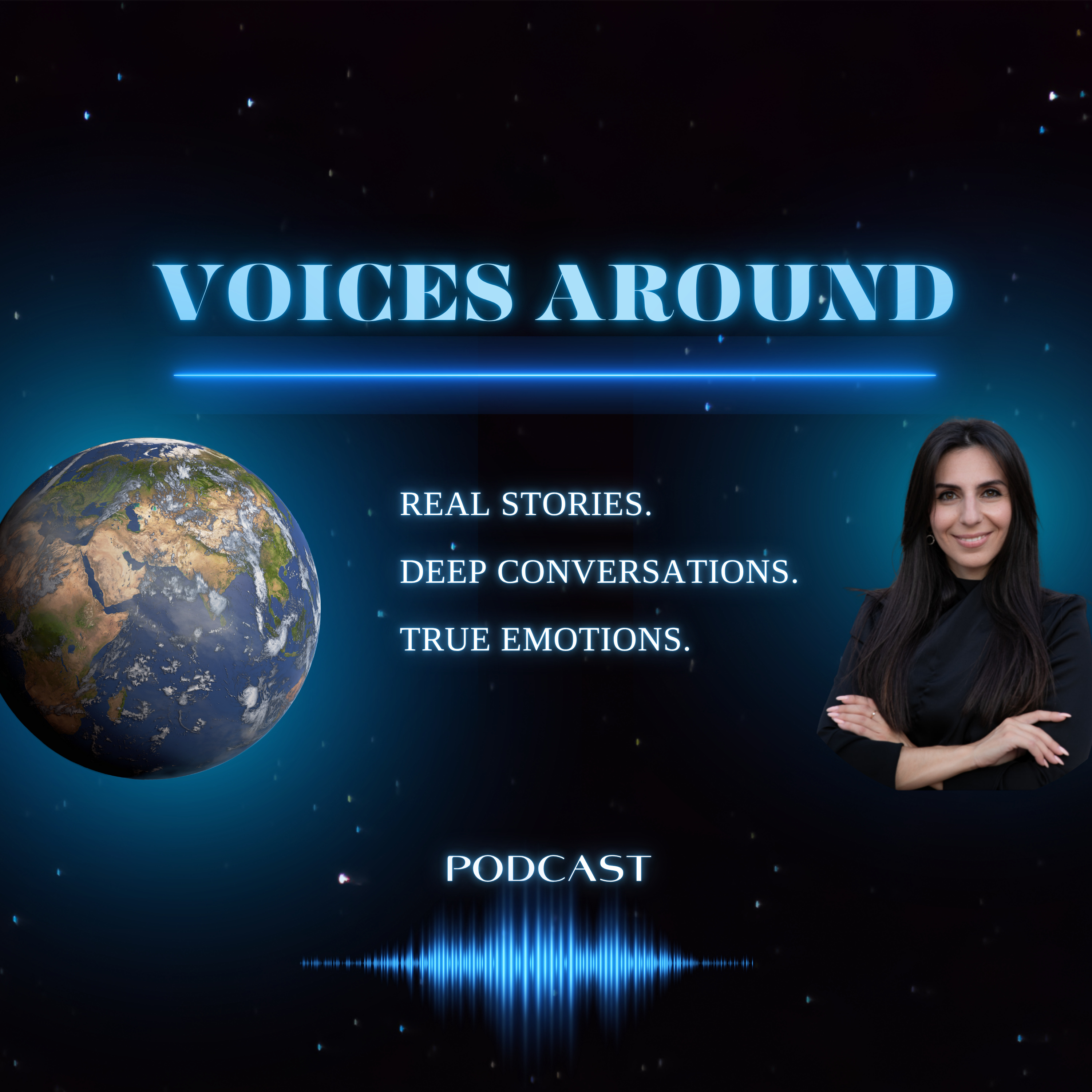 Voices Around podcast artwork