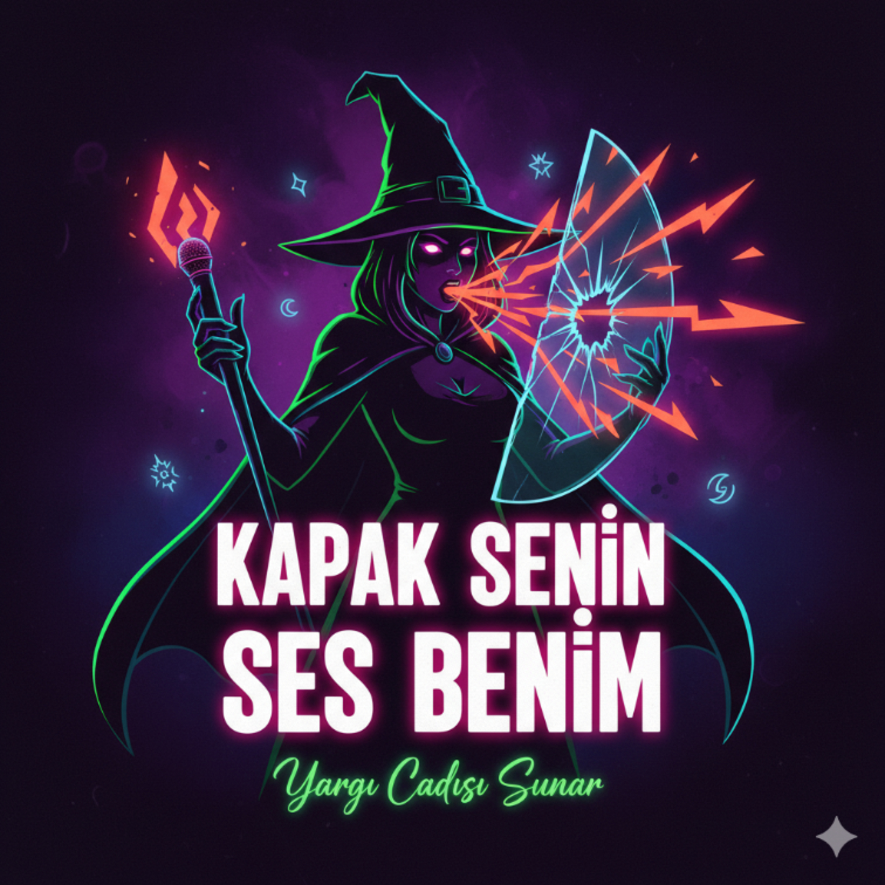 Kapak Senin Ses Benim podcast artwork