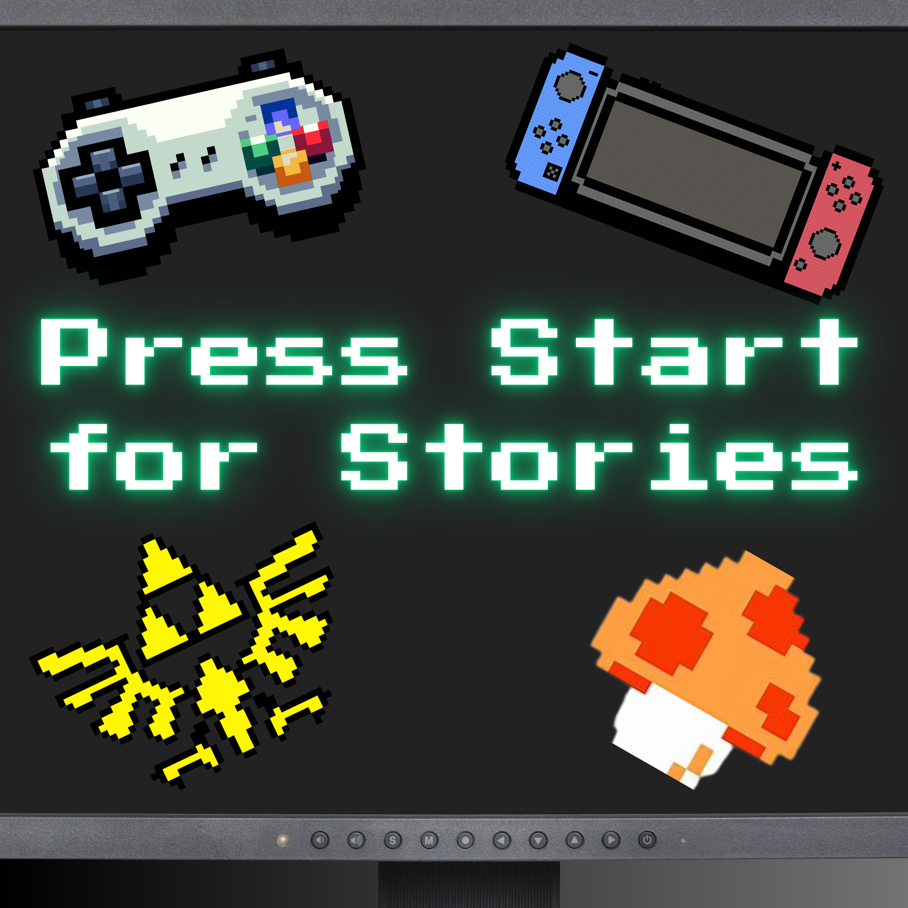 Press Start for Stories podcast artwork