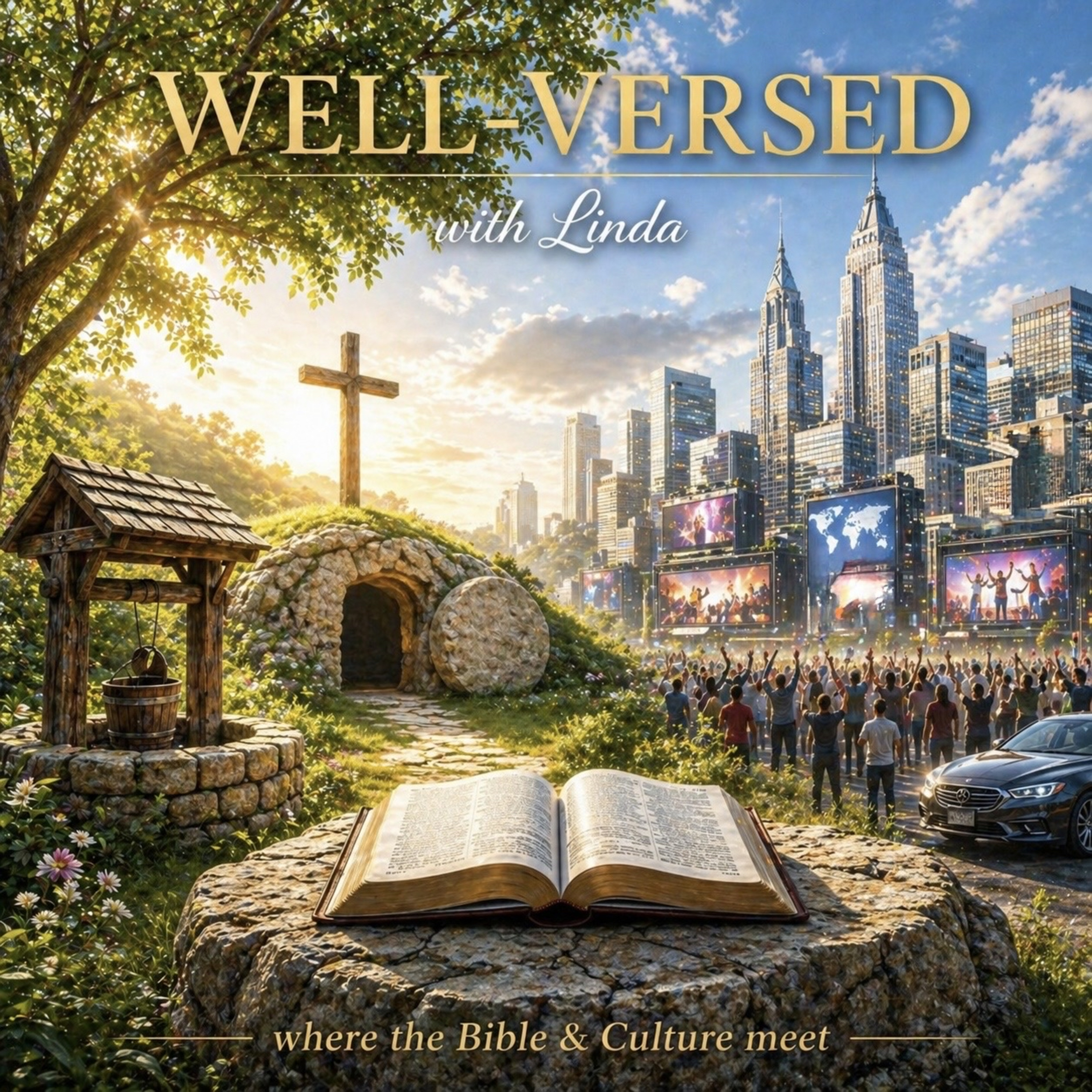 Well-Versed with Linda: where the Bible and Culture meet podcast artwork