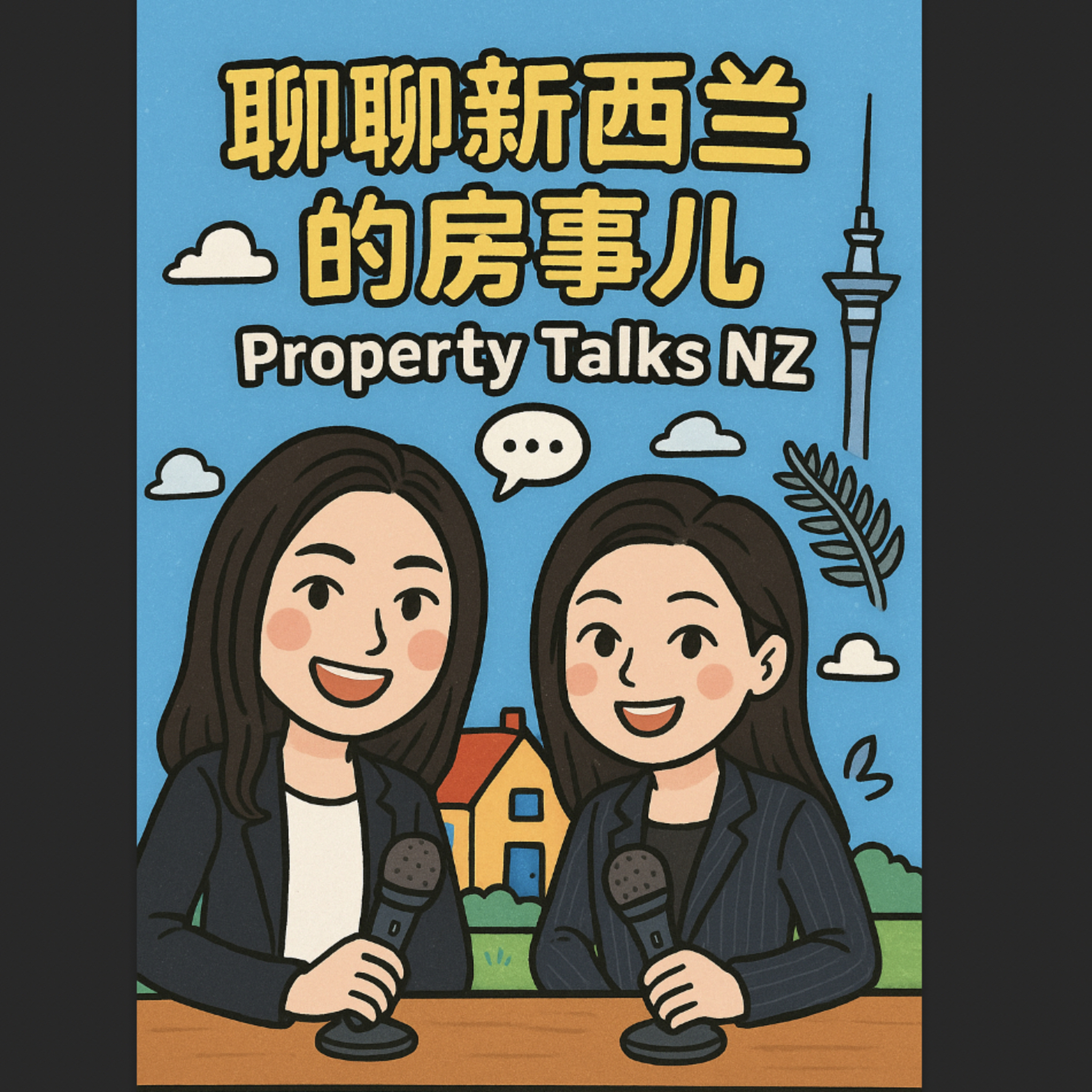 聊聊新西兰的房事儿 Property Talks NZ podcast artwork