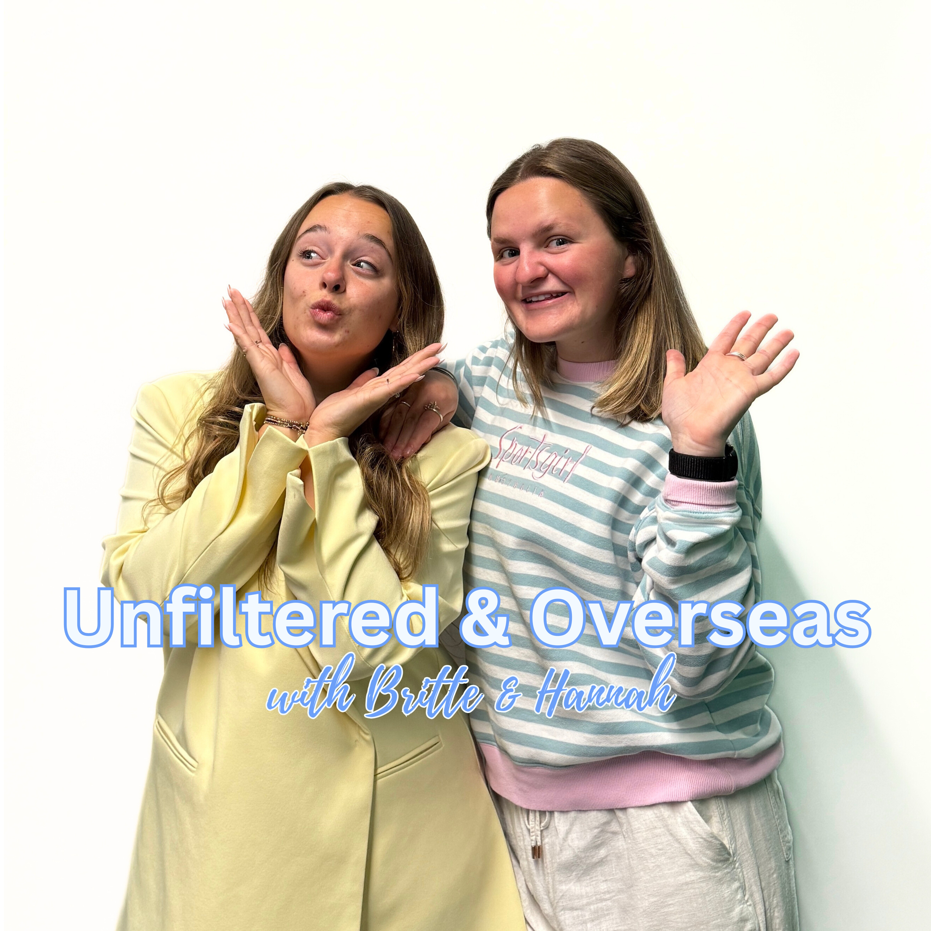 Unfiltered and Overseas podcast artwork