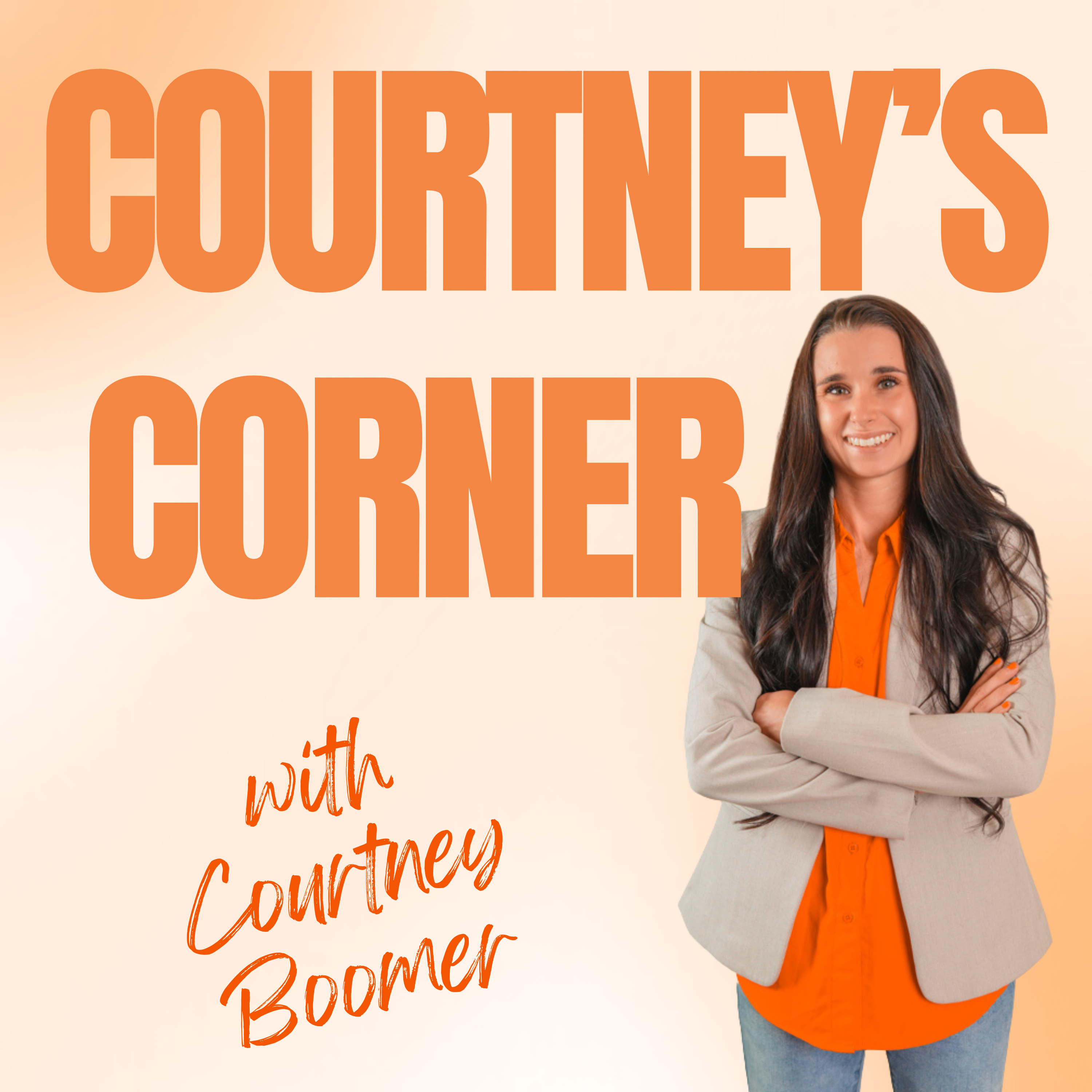Courtney's Corner podcast artwork