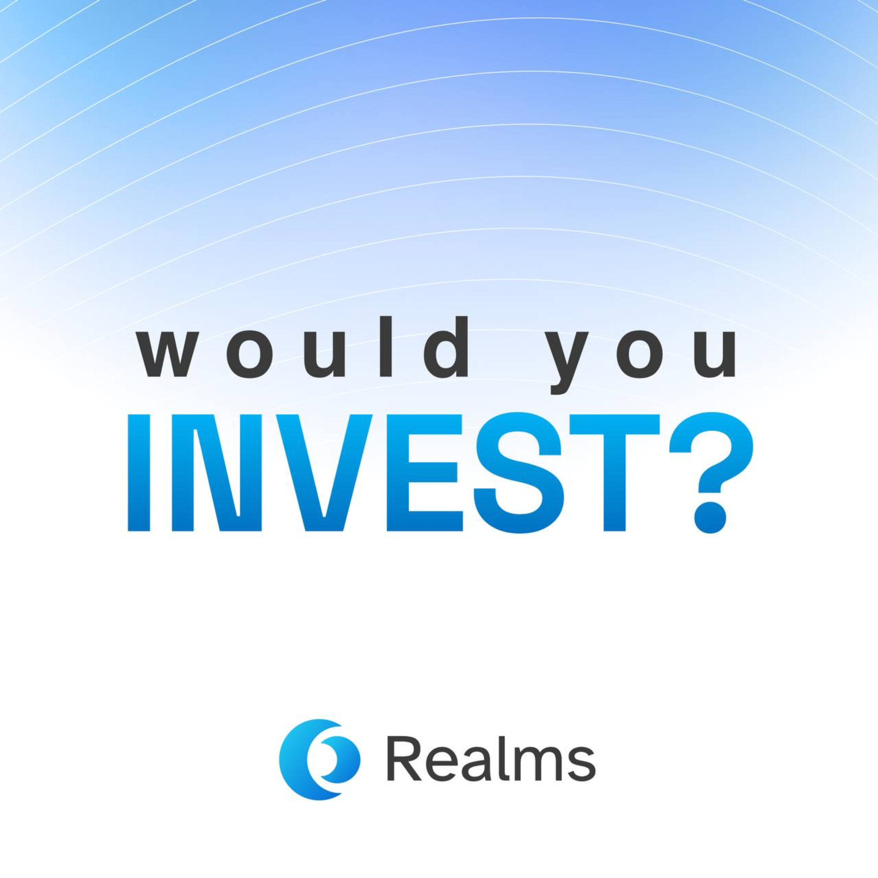 Would you Invest? an internet capital markets podcast