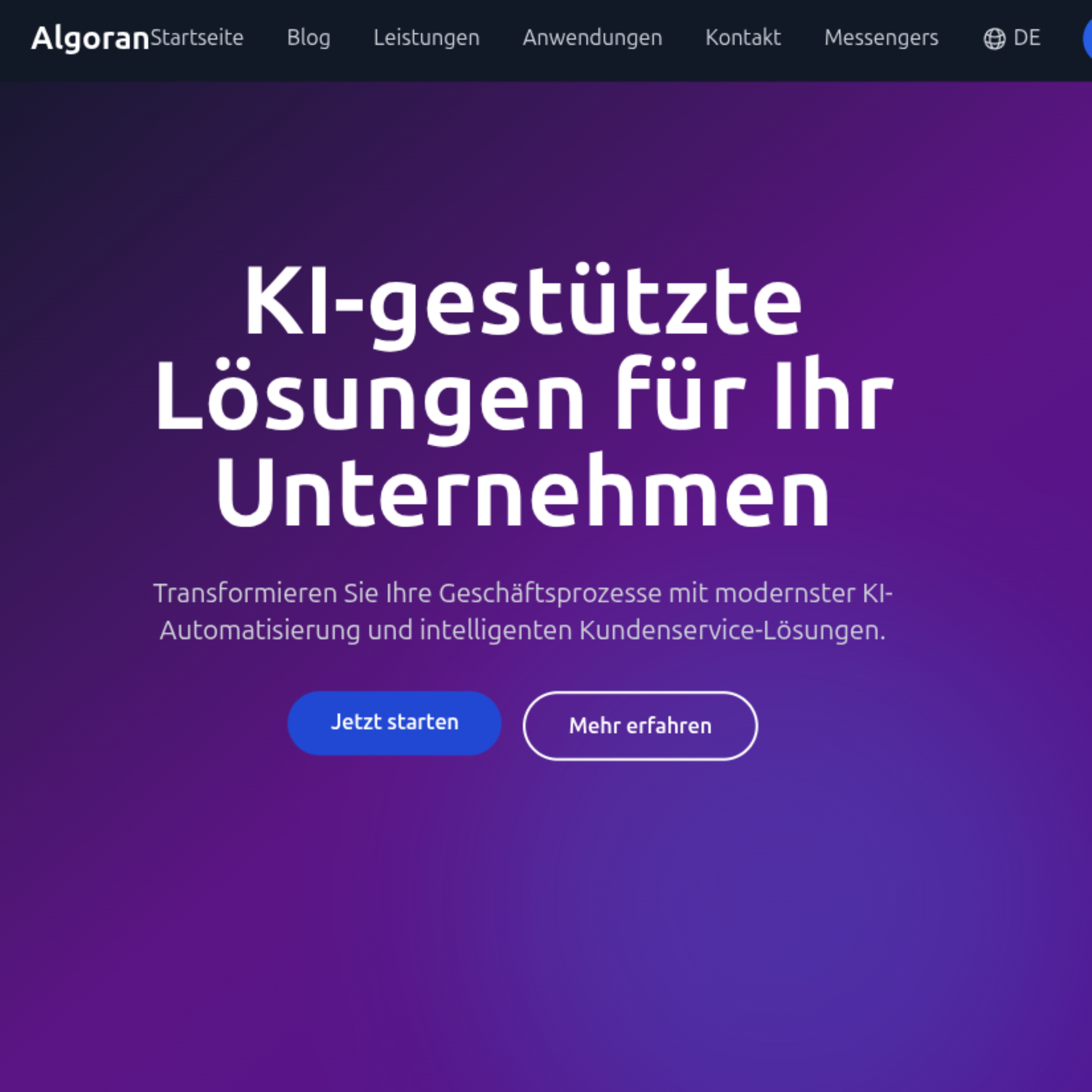 Algoran: KI-Automatisierung