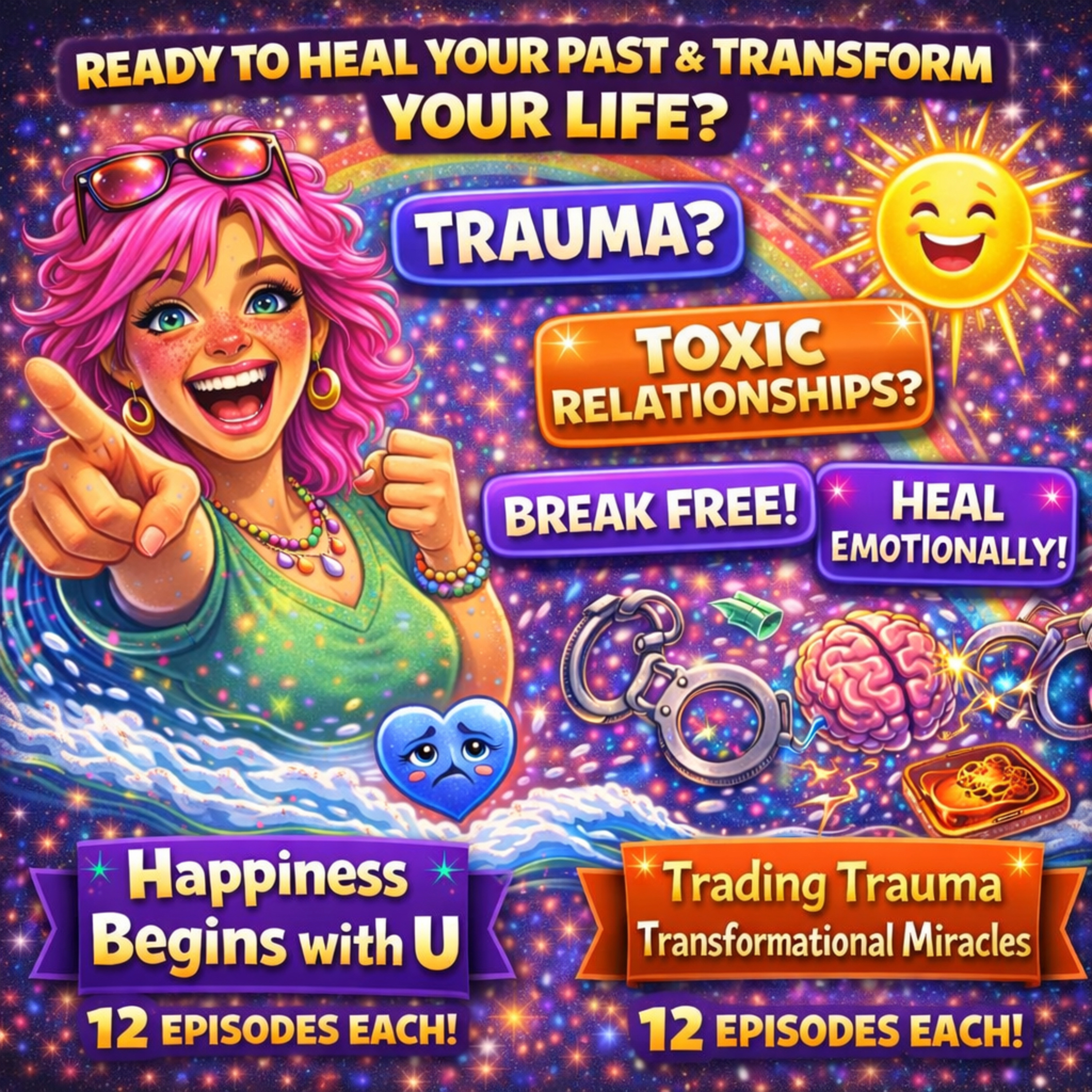 Healing with heart and a little humour (lets heal, laugh, take our lives to a whole new level) cover art