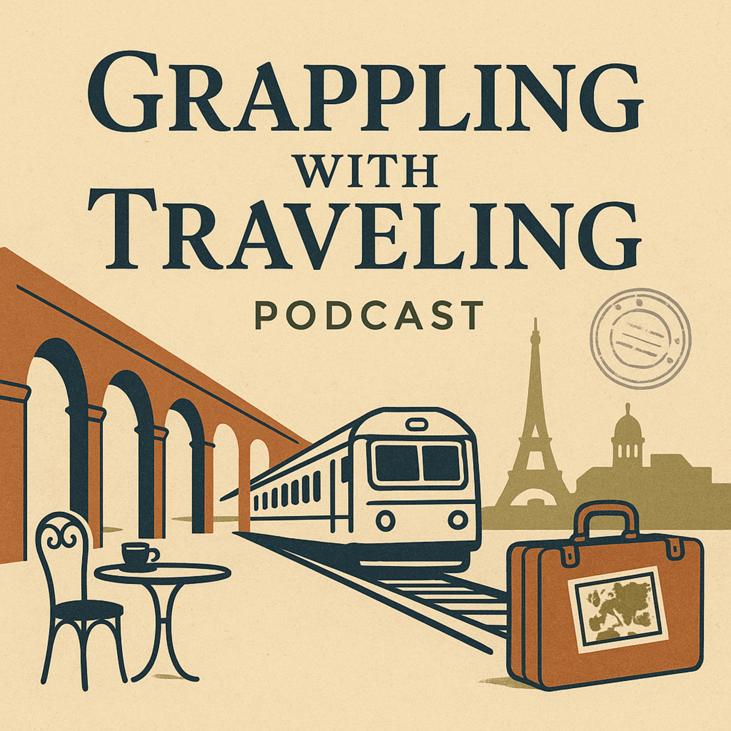 Grappling with Traveling podcast artwork