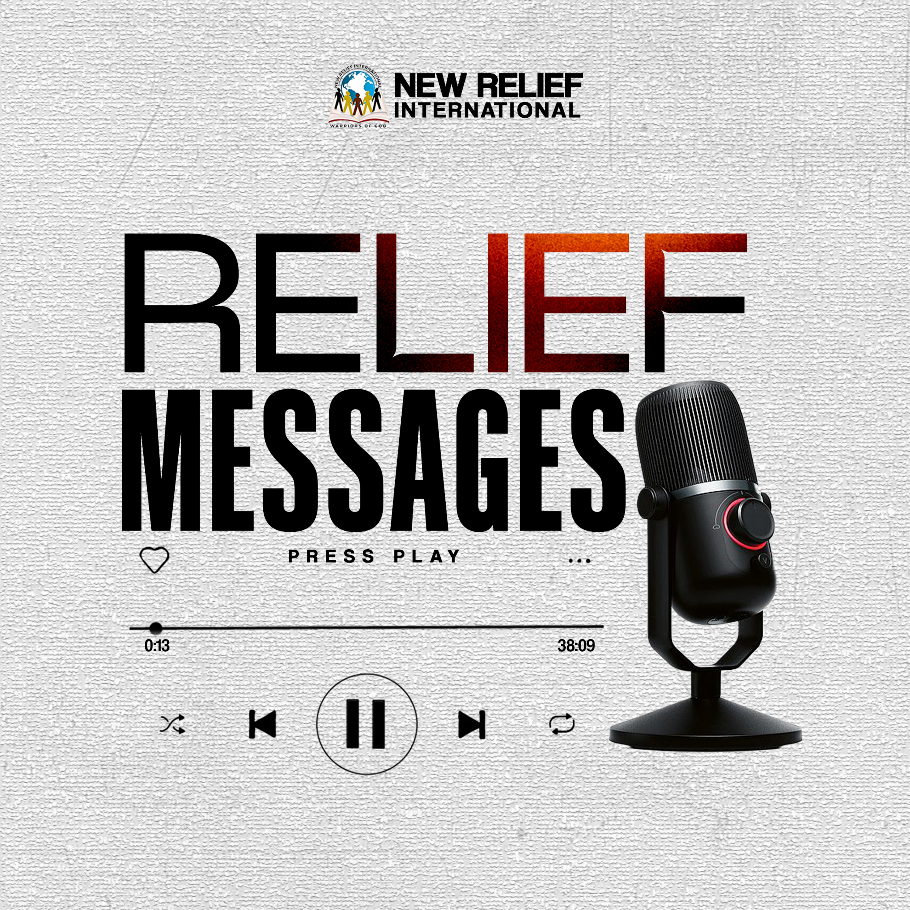 Relief Messages: Press Play podcast artwork
