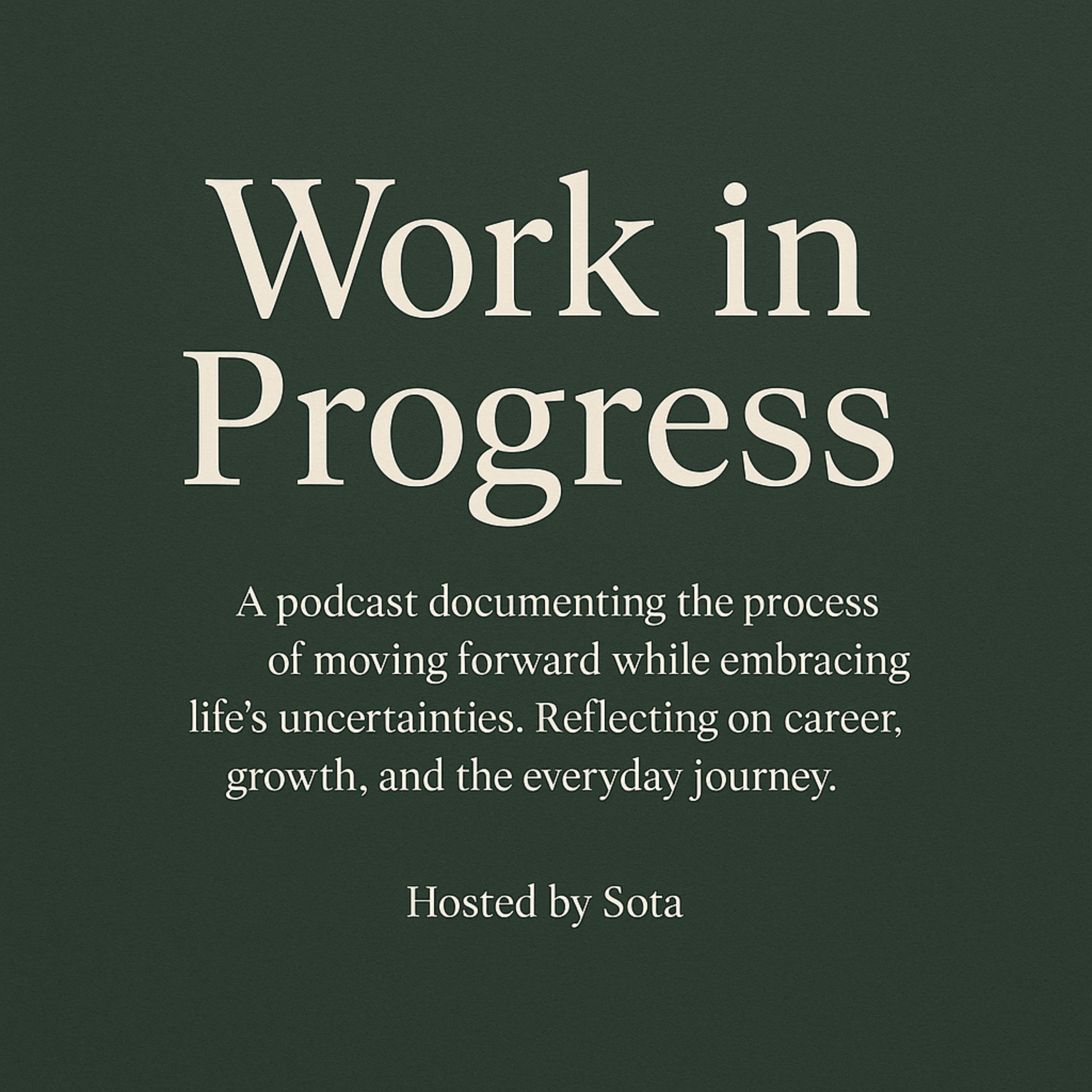 Work in Progress