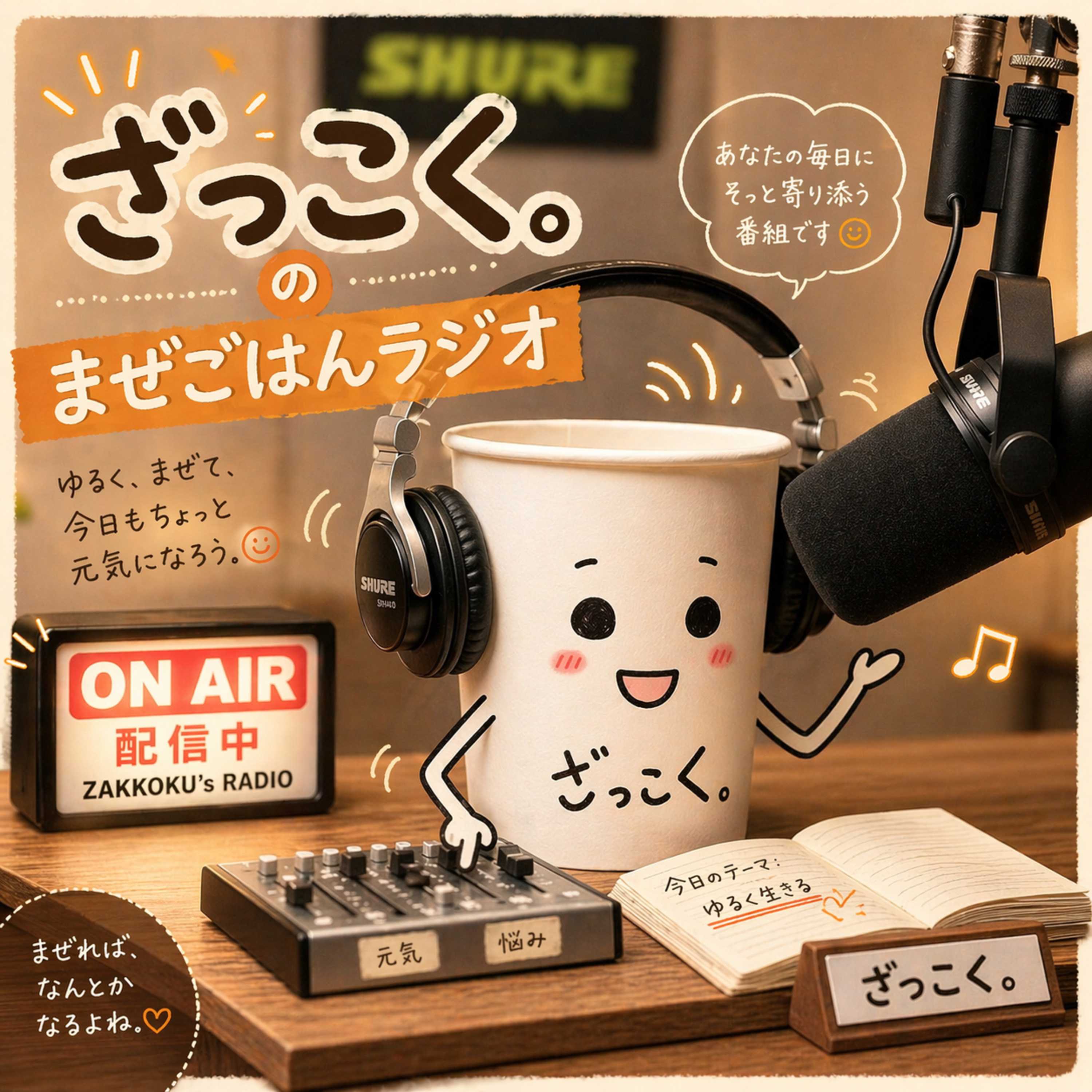 ざっこく。のまぜごはんラジオ
