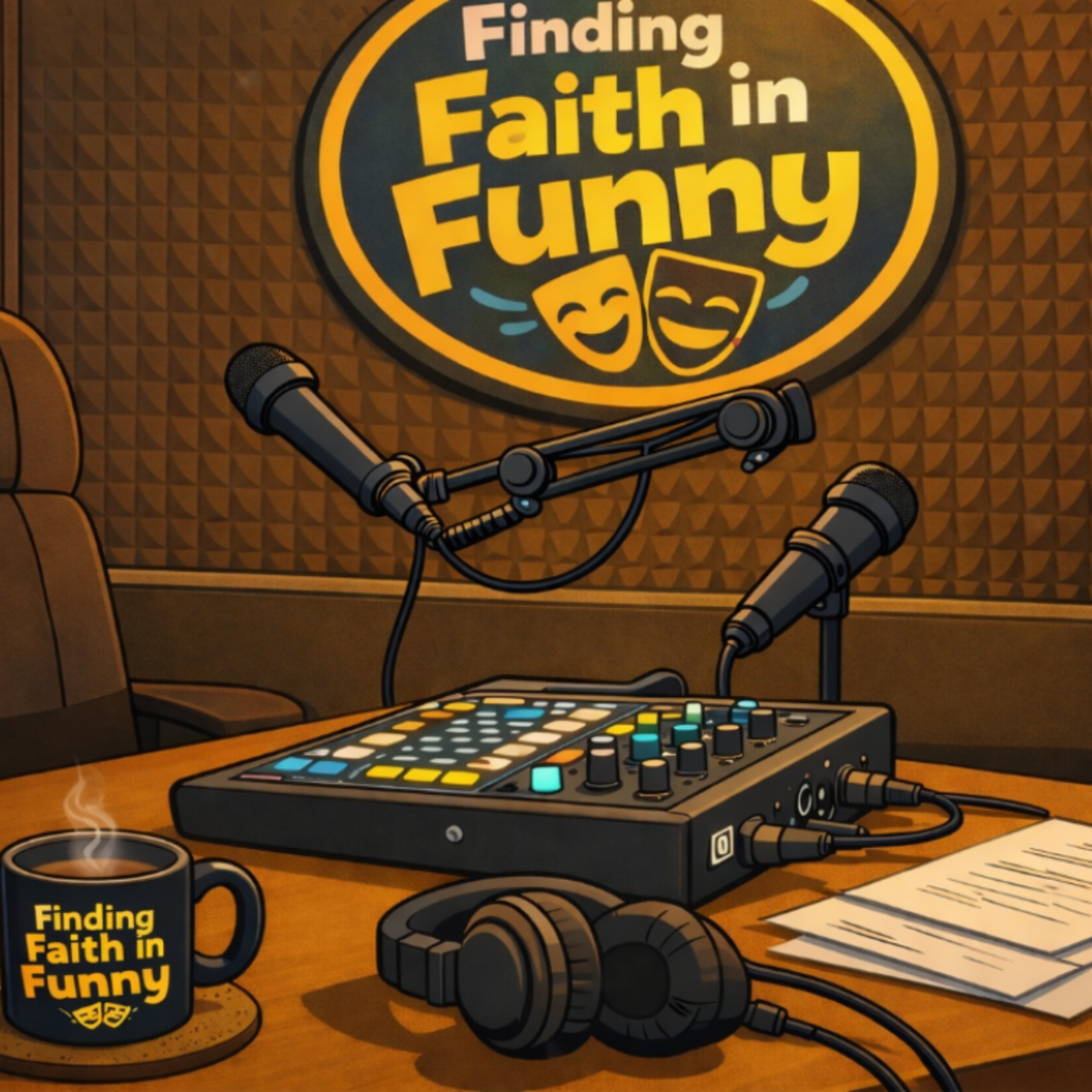 Finding Faith in Funny cover art