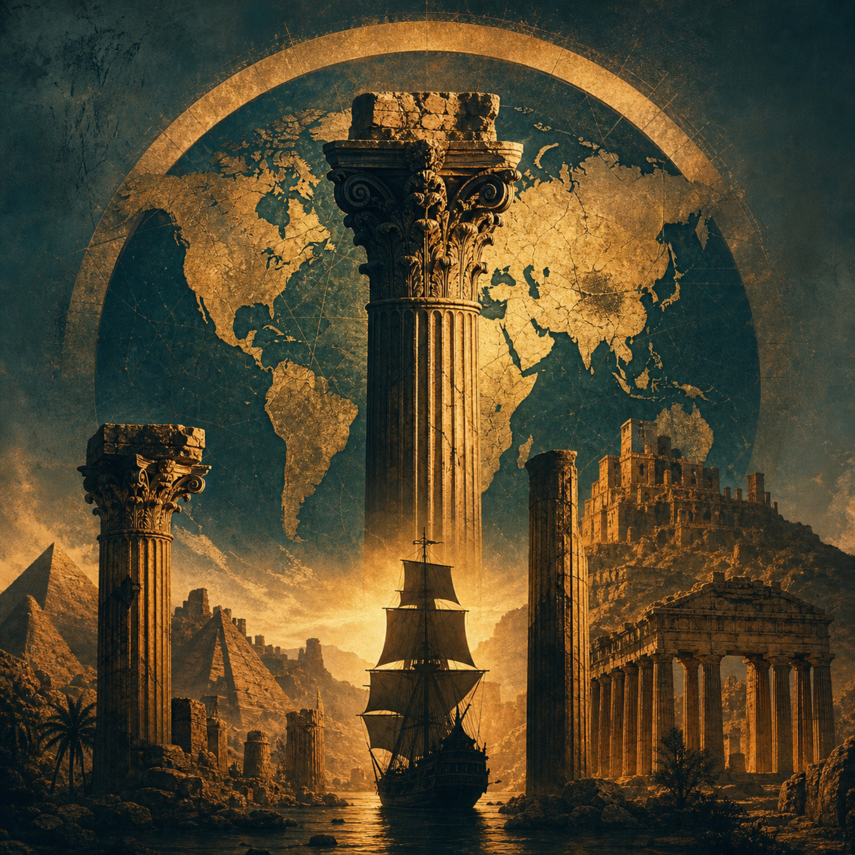 Empire Echoes Boring History for Sleep Podcast podcast artwork